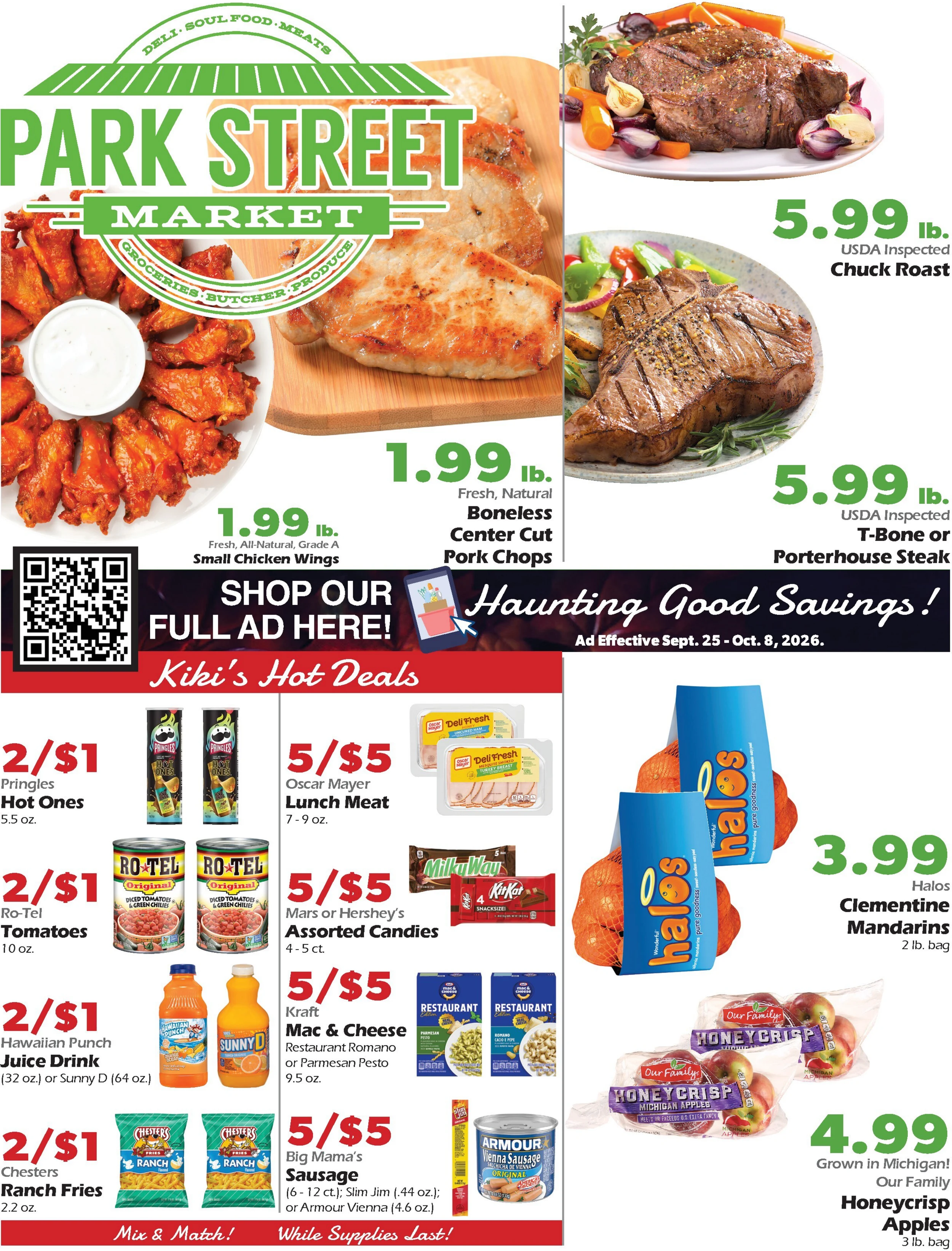 Park Street Market Current Ad - Page 1