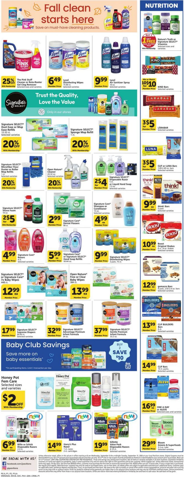 Pavilions Weekly Ad - Page 6