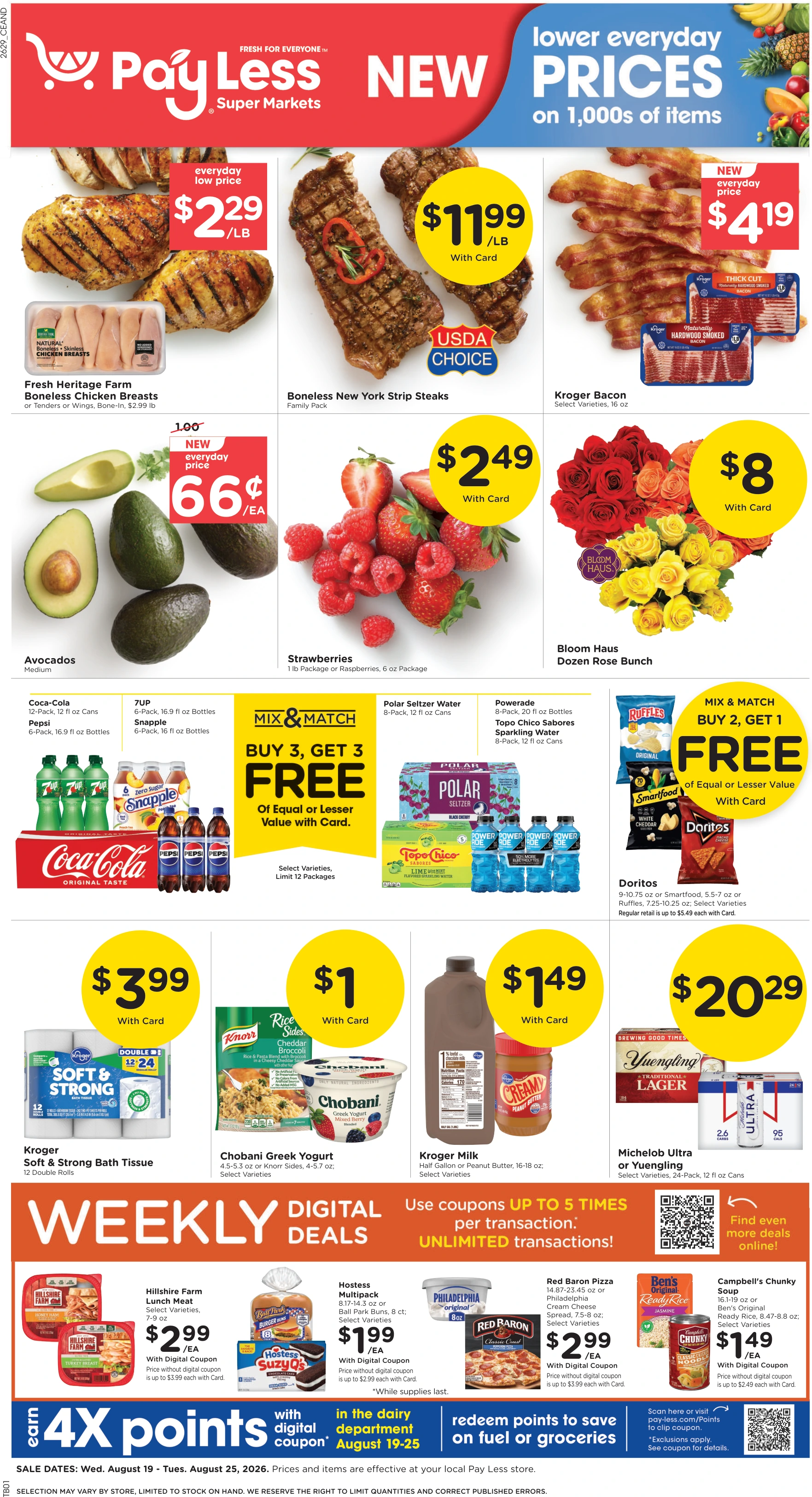Pay-less Weekly Ad - Page 1