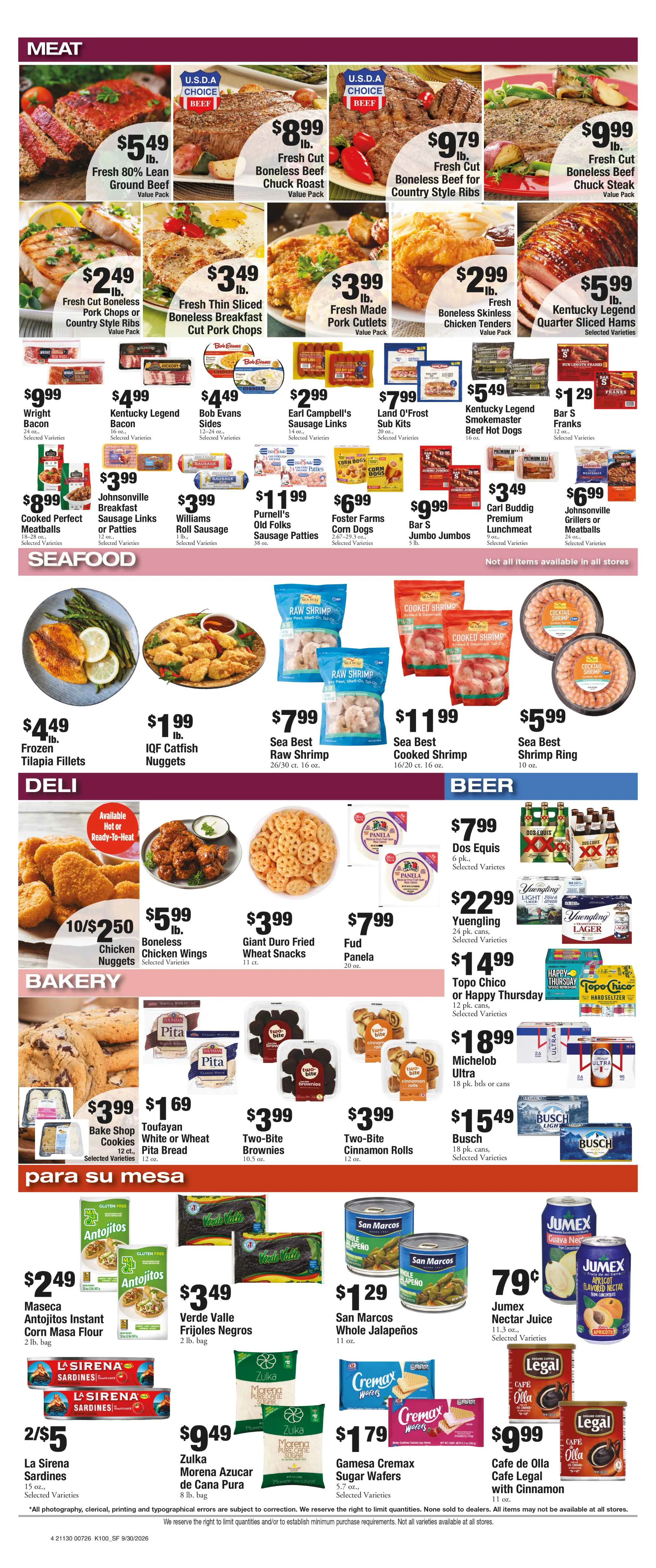 Payless Discount Foods Payless Sept 30 - Oct 6, 2026 - Page 4