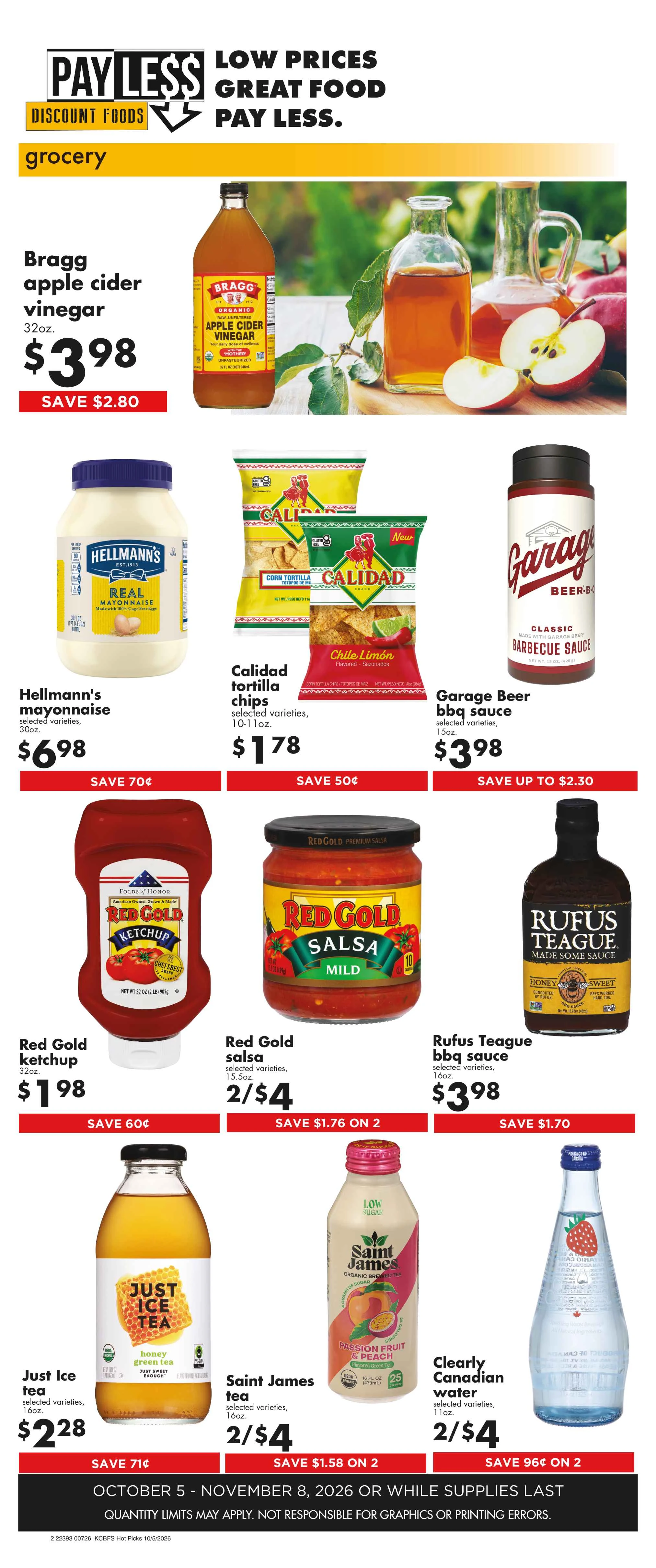 Payless Discount Foods Payless Hot Picks Oct 5 - Nov 8, 2026 - Page 2