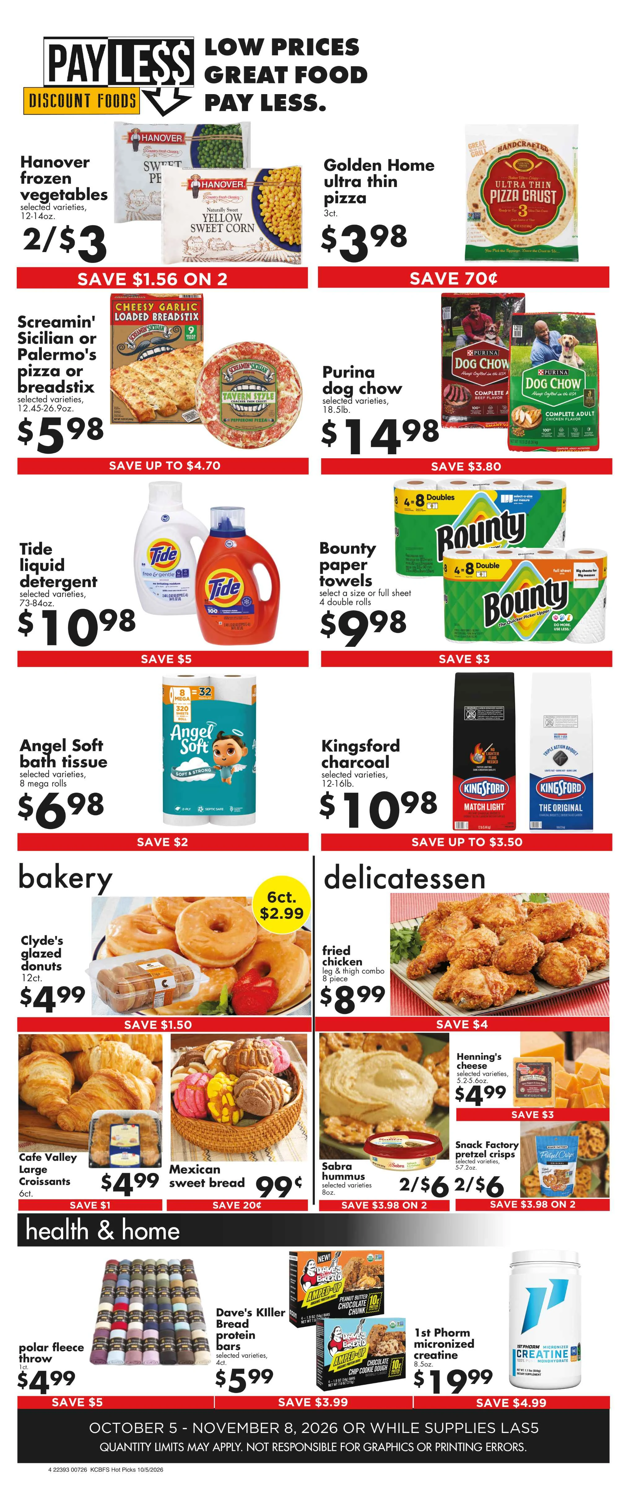 Payless Discount Foods Payless Hot Picks Oct 5 - Nov 8, 2026 - Page 4