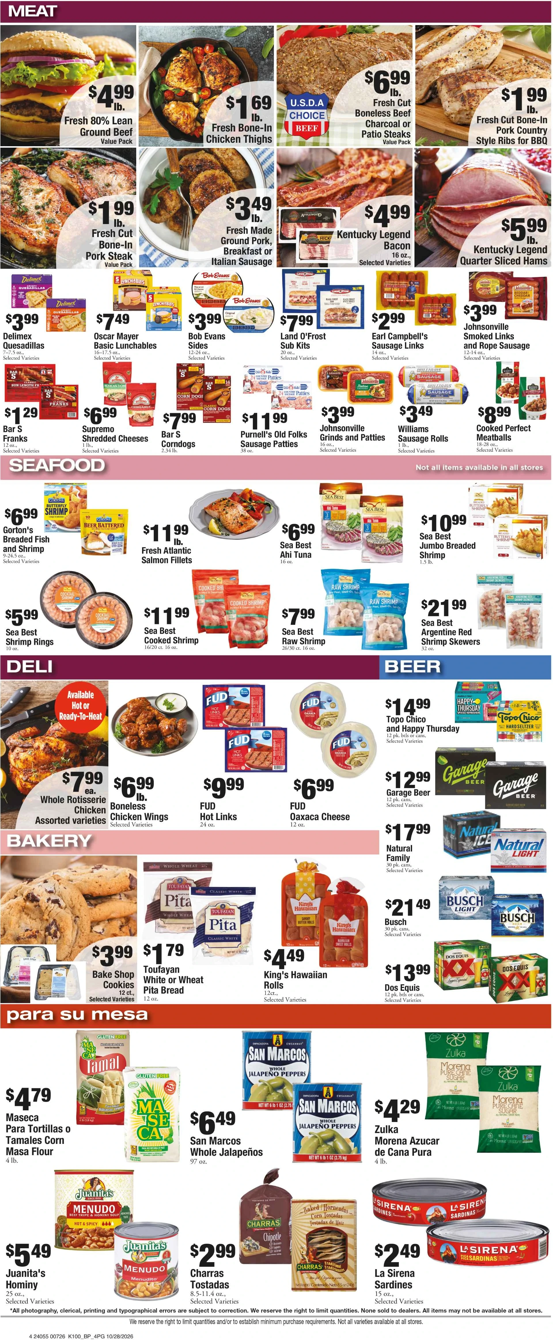 Payless Discount Foods Payless Oct 28 - Nov 3, 2026 - Page 4