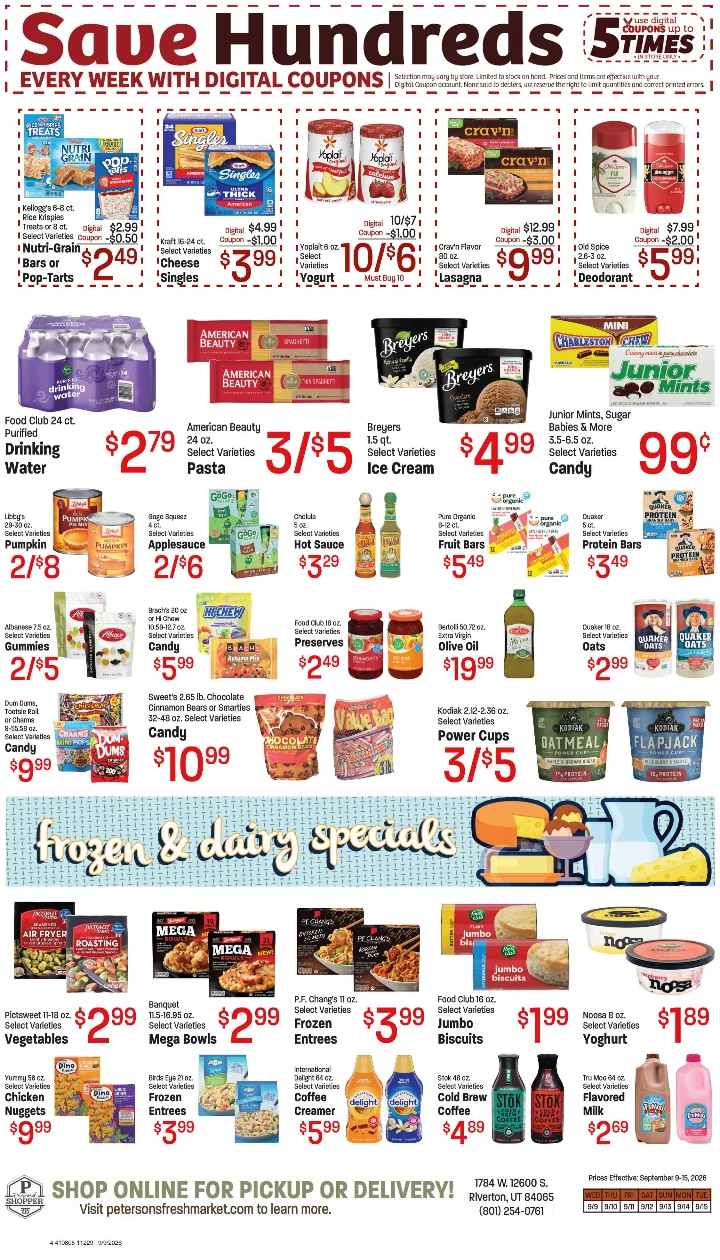 Peterson's Fresh Market Peterson's Weekly Ad - Sept 9-15, 2026 - Page 4