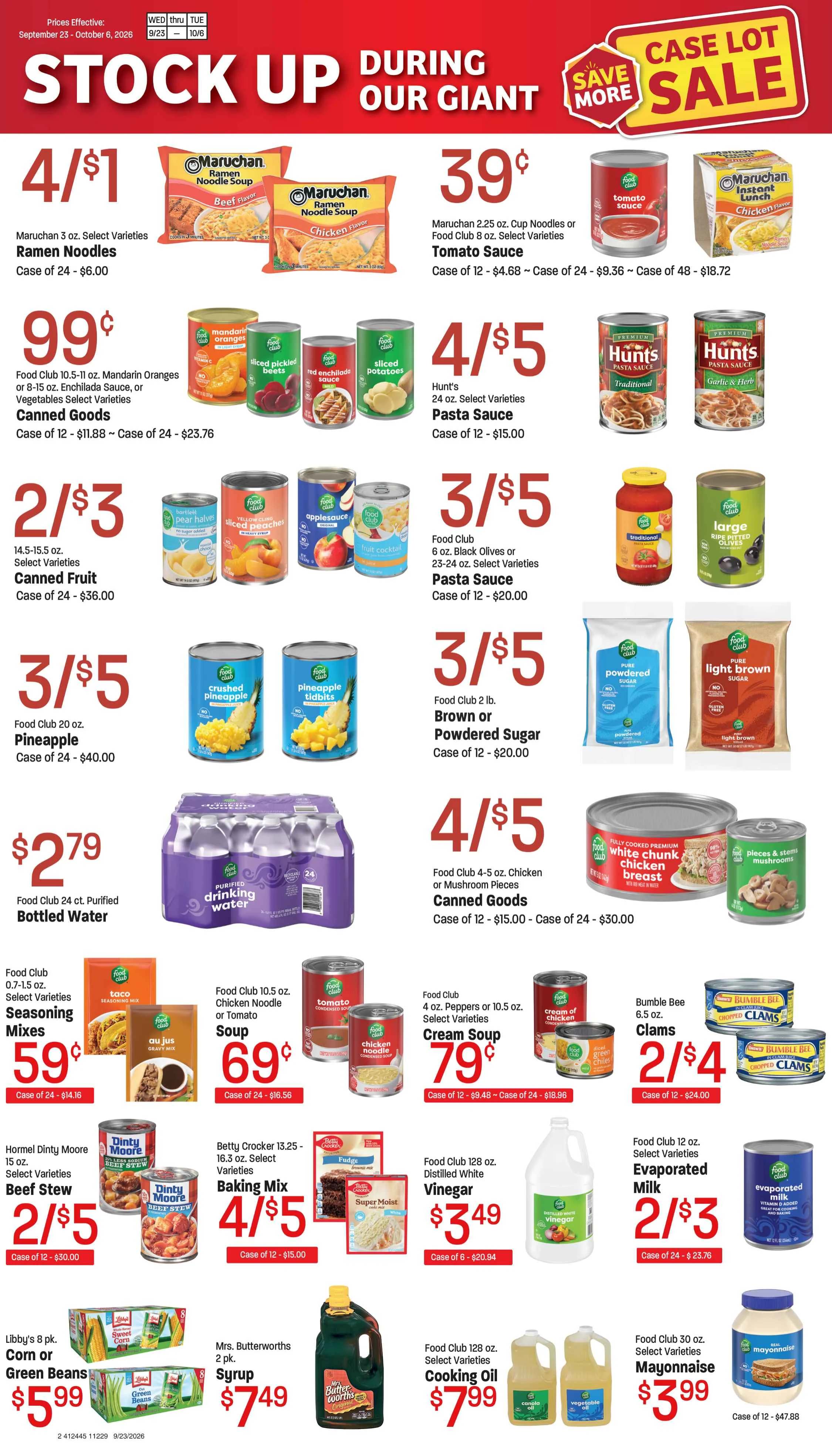 Peterson's Fresh Market Peterson's Caselot Ad - Sept 23 - Oct 6, 2026 - Page 2