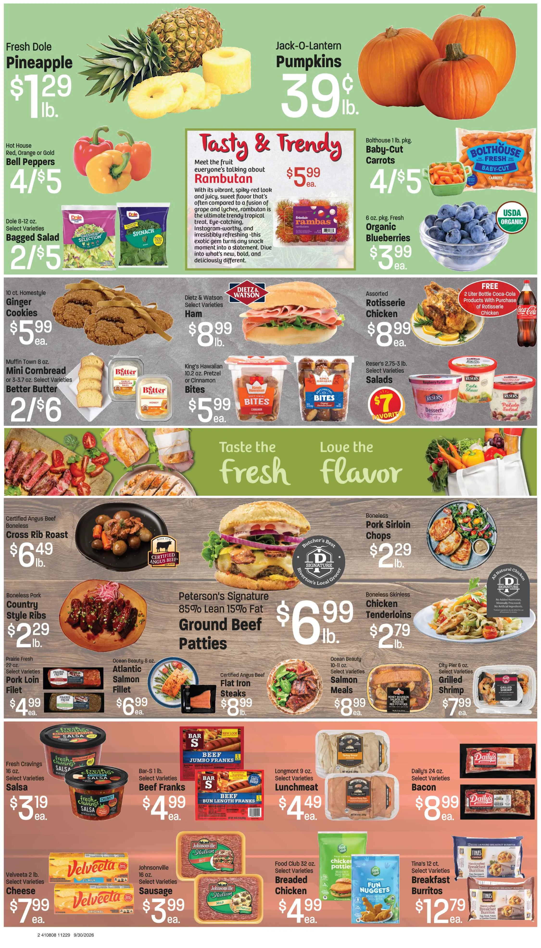 Peterson's Fresh Market Peterson's Weekly Ad - Sept 30 - Oct 6, 2026 - Page 2