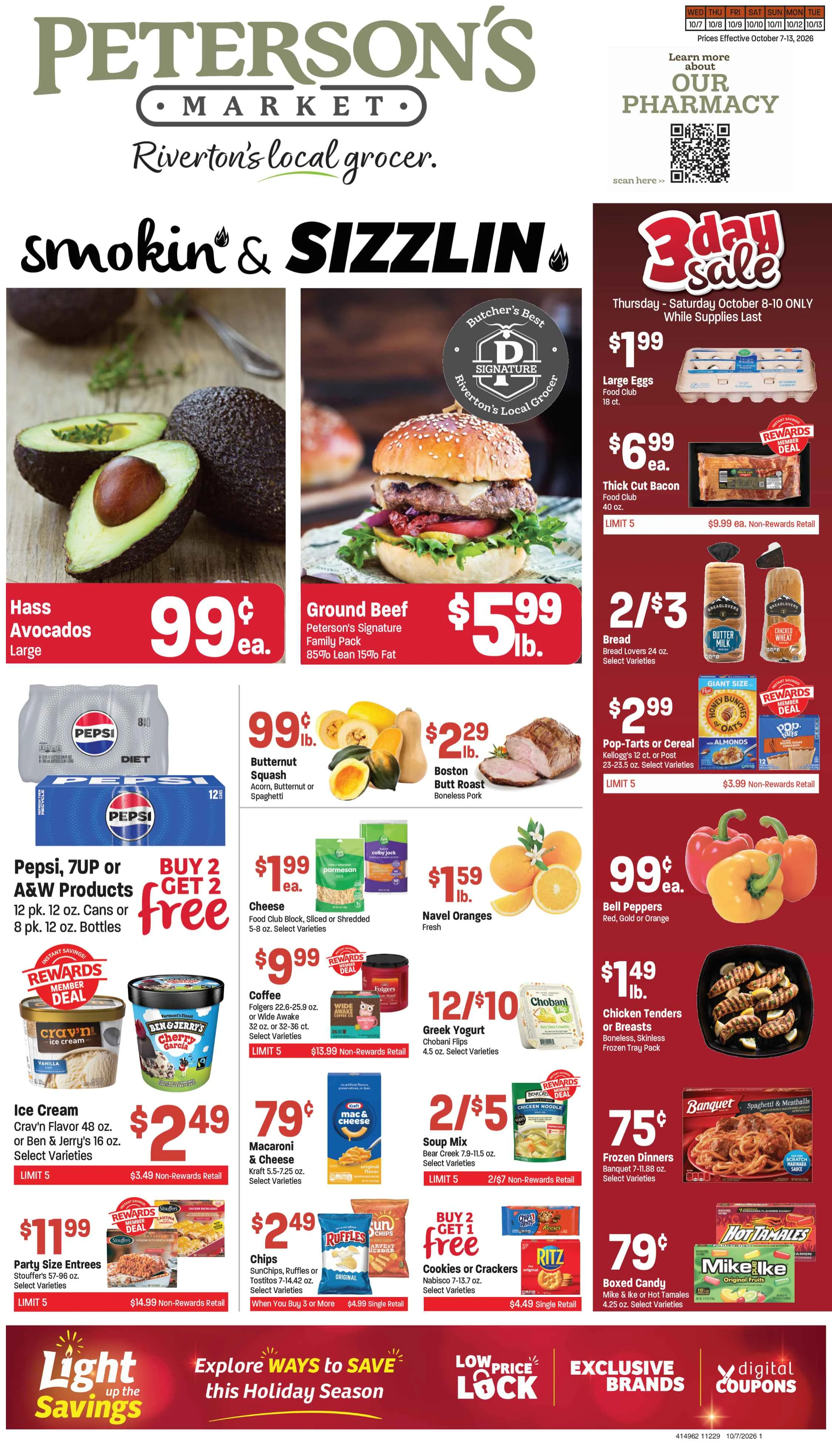 Peterson's Fresh Market Peterson's Weekly Ad - Oc 7-13, 2026 - Page 1