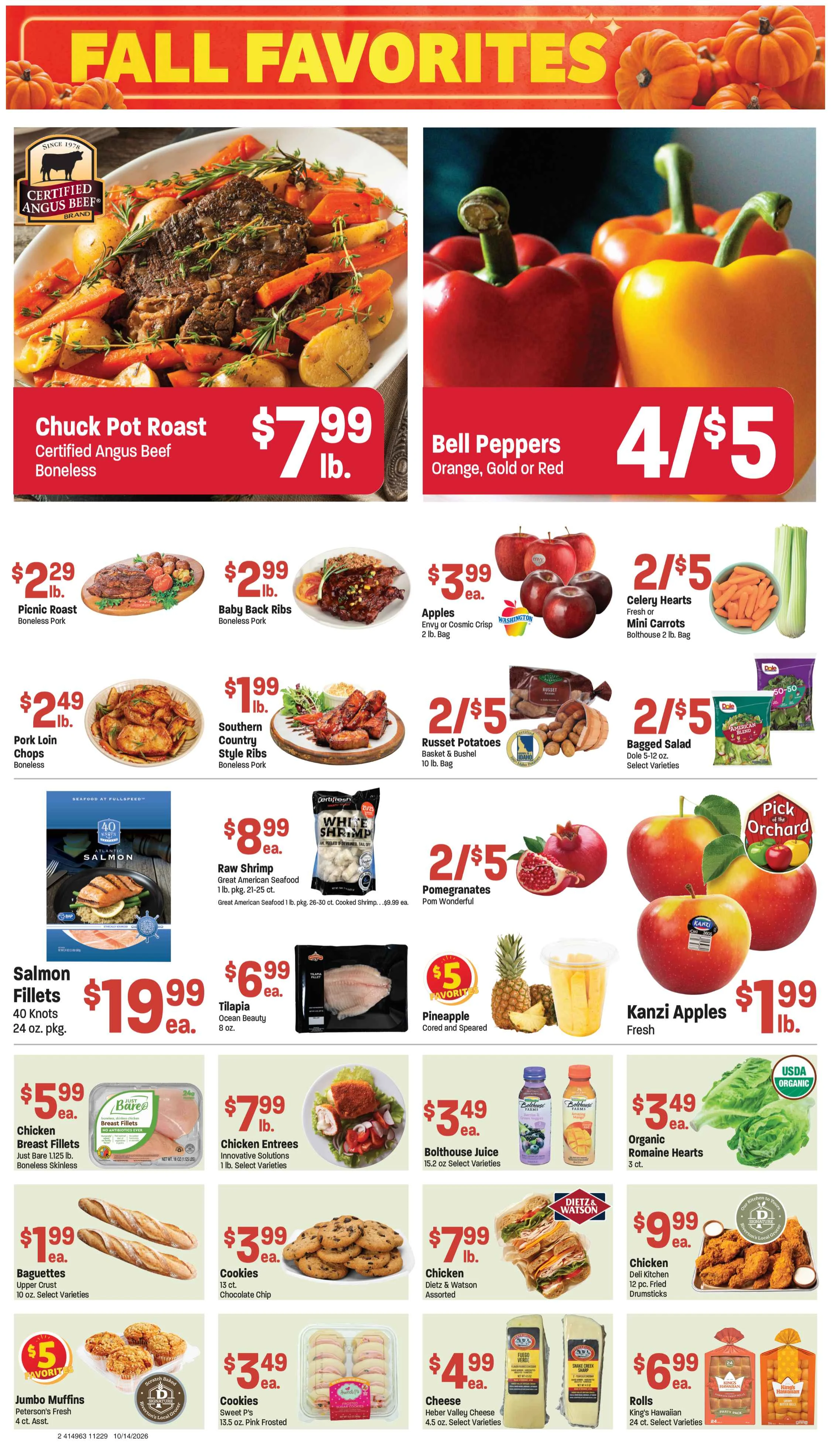Peterson's Fresh Market Peterson's Weekly Ad Oct 14-20, 2026 - Page 2
