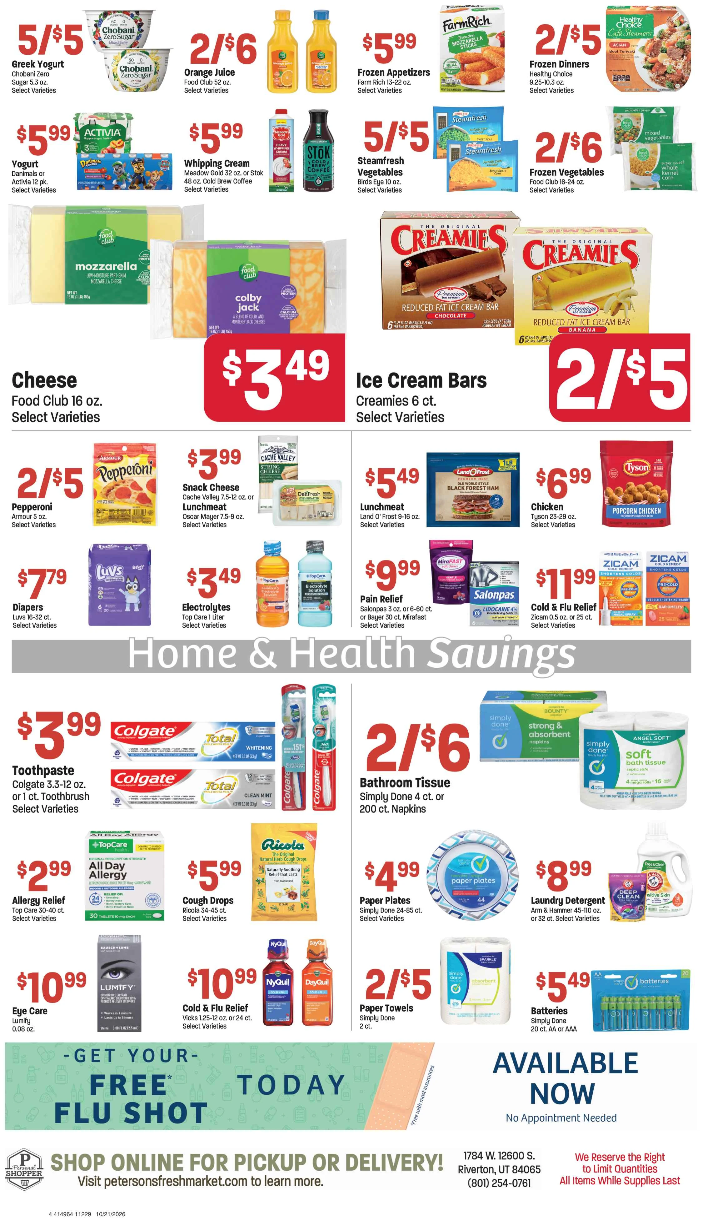 Peterson's Fresh Market Peterson's Weekly Ad - October 21-27, 2026 - Page 5