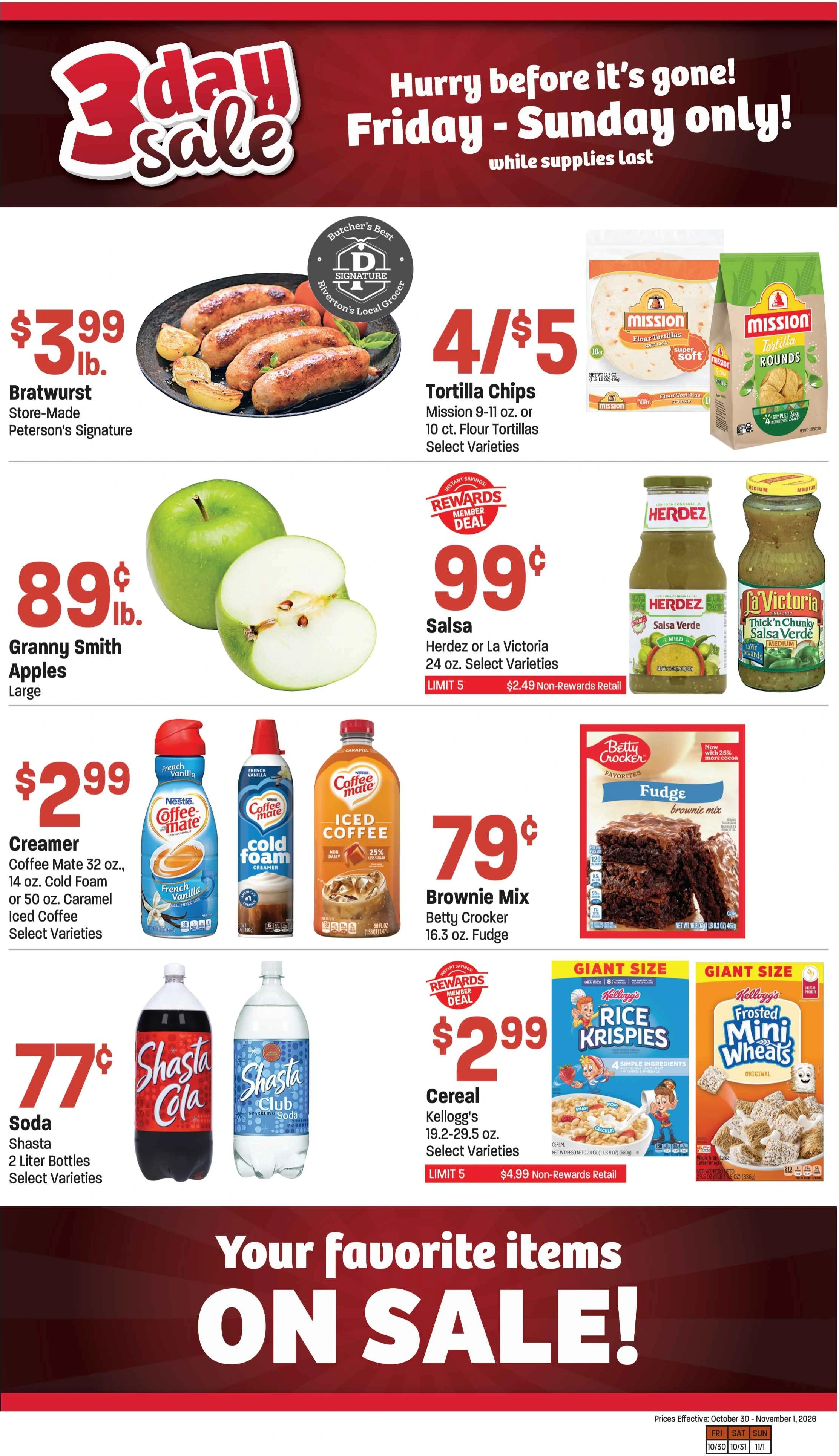 Peterson's Fresh Market Peterson's Weekly Ad October 28-November 3, 2026 - Page 3
