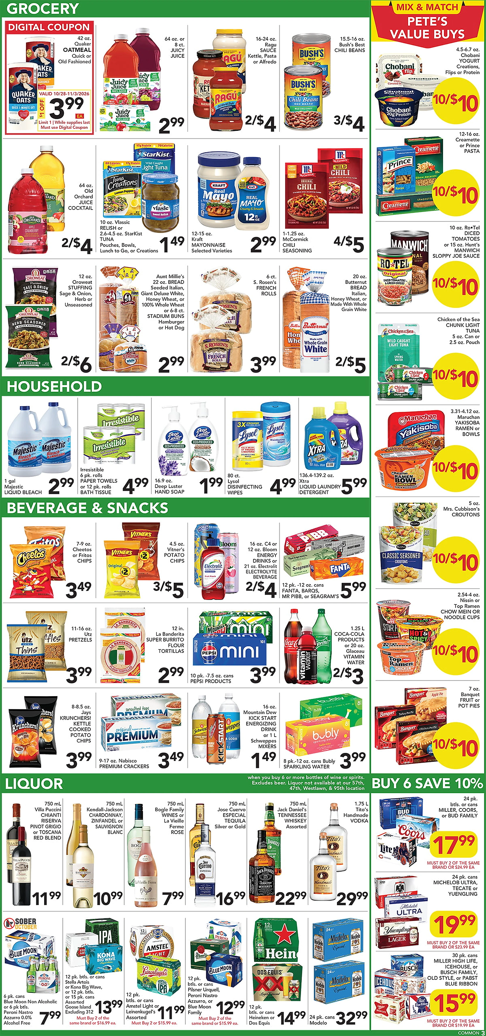 Pete's Market - 118th & Ave O Valid Dates 10/28/2026 - 11/03/2026 | View PDF - Page 3