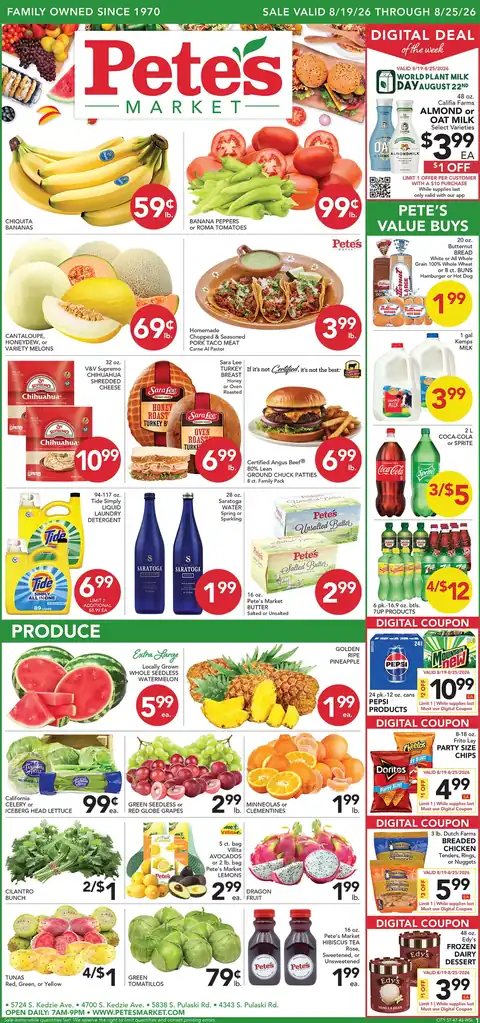 Valid Dates 08/19/2026 - 08/25/2026 | View PDF