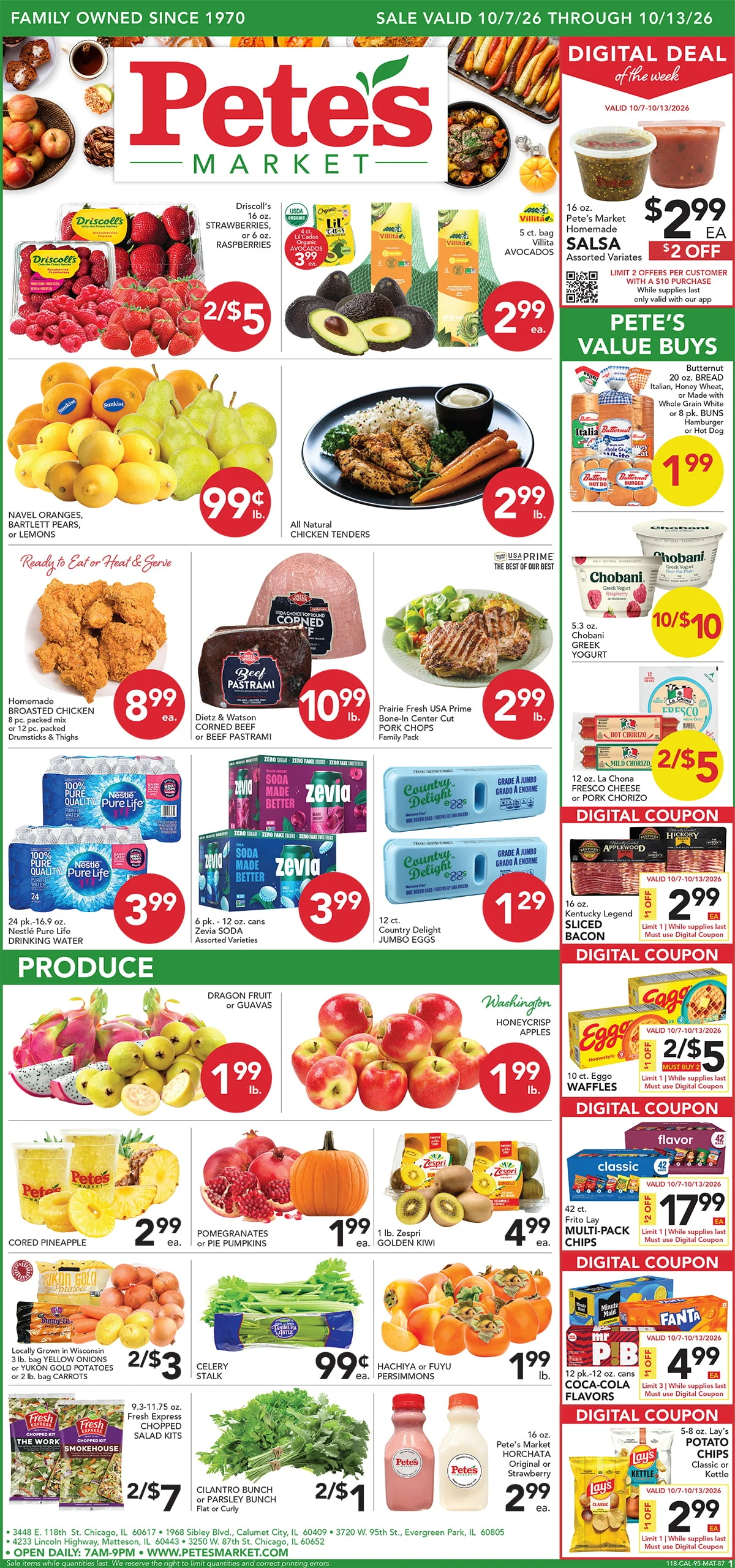 Pete's Market - Calumet City Valid Dates 10/07/2026 - 10/13/2026 | View PDF - Page 1