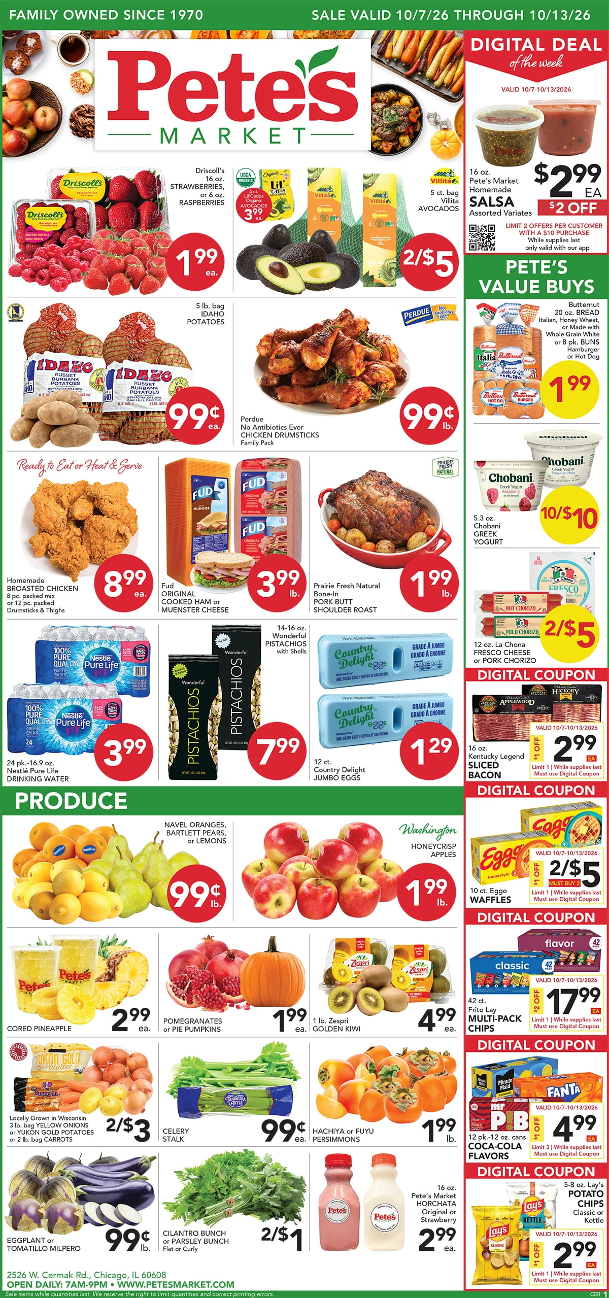 Pete's Market - Cermak & Rockwell Valid Dates 10/07/2026 - 10/13/2026 | View PDF - Page 1