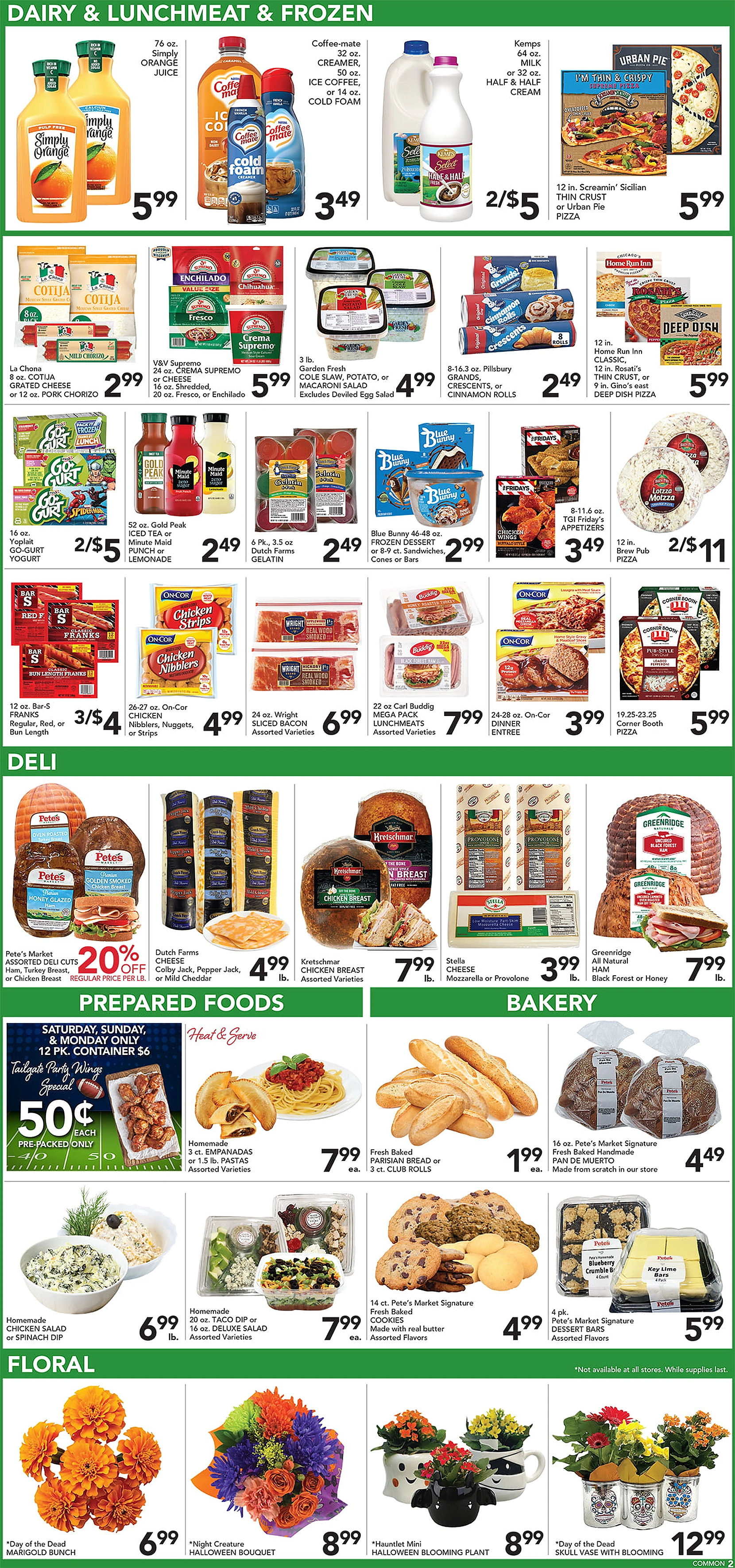 Pete's Market - Evergreen Park Valid Dates 10/28/2026 - 11/03/2026 | View PDF - Page 2