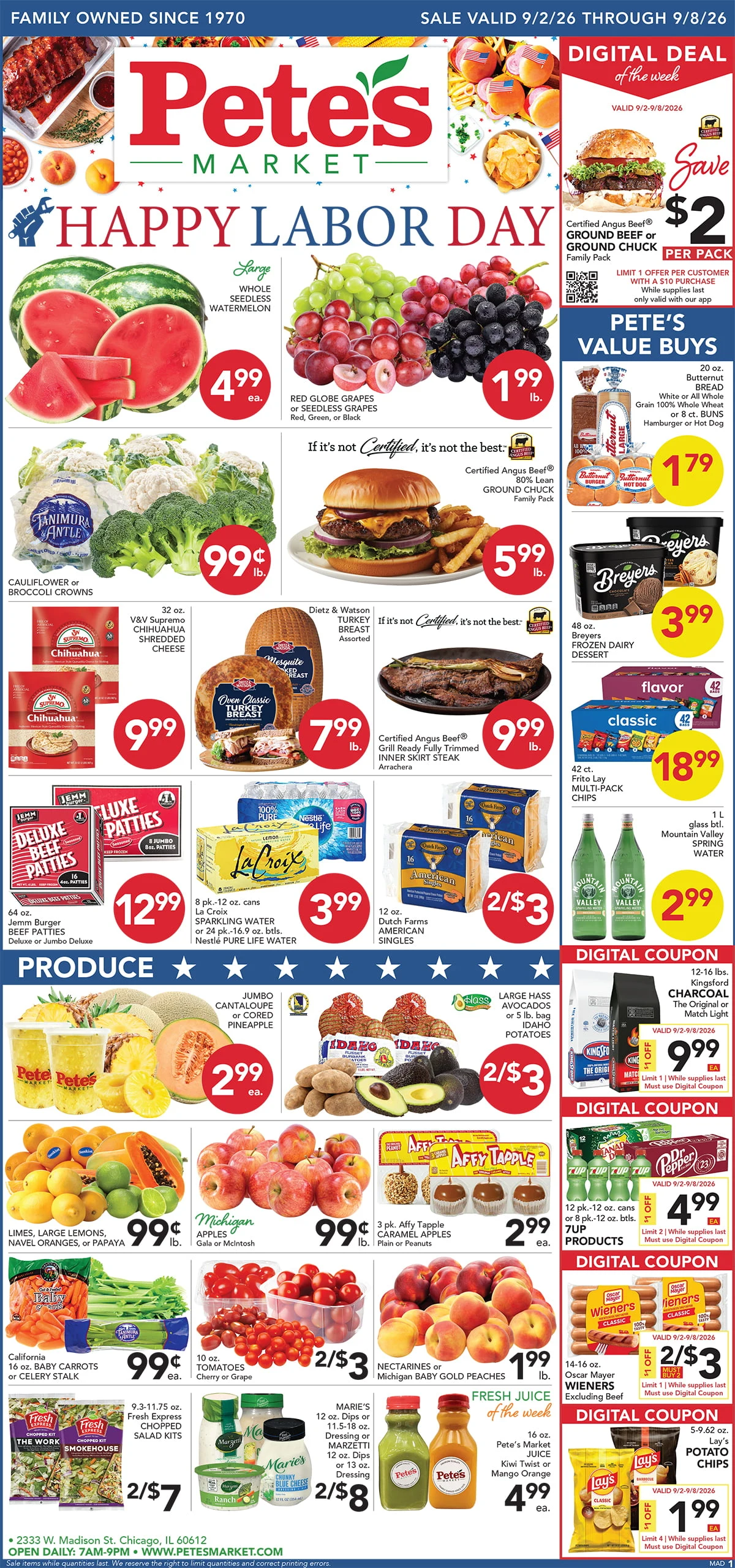 Pete's Market - Lemont Valid Dates 09/02/2026 - 09/08/2026 | View PDF - Page 1