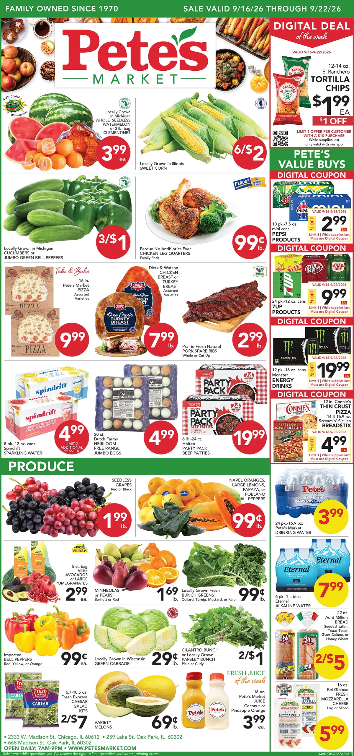 Pete's Market - Madison & Western Valid Dates 09/16/2026 - 09/22/2026 | View PDF - Page 1