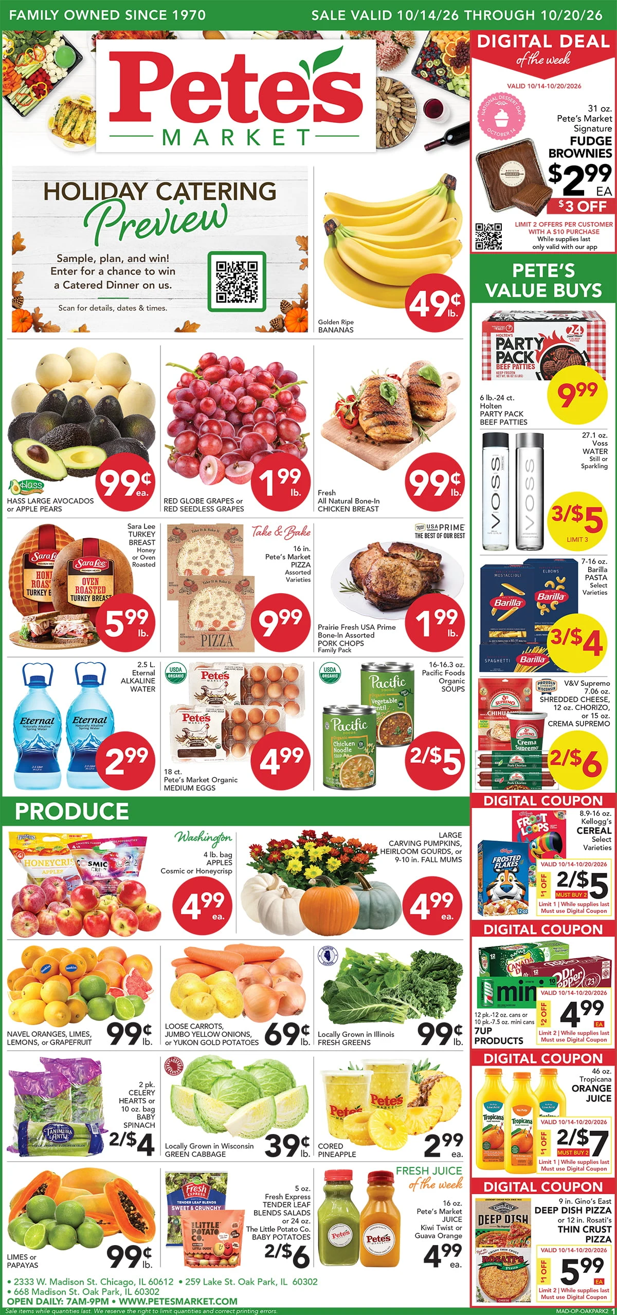 Pete's Market - Madison & Western Valid Dates 10/14/2026 - 10/20/2026 | View PDF - Page 1