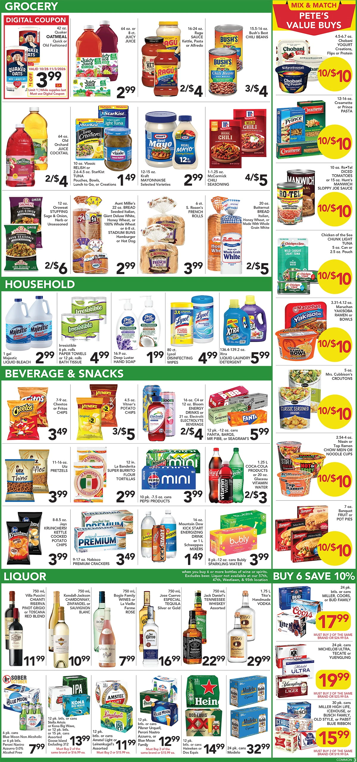 Pete's Market - Oak Park Valid Dates 10/28/2026 - 11/03/2026 | View PDF - Page 3