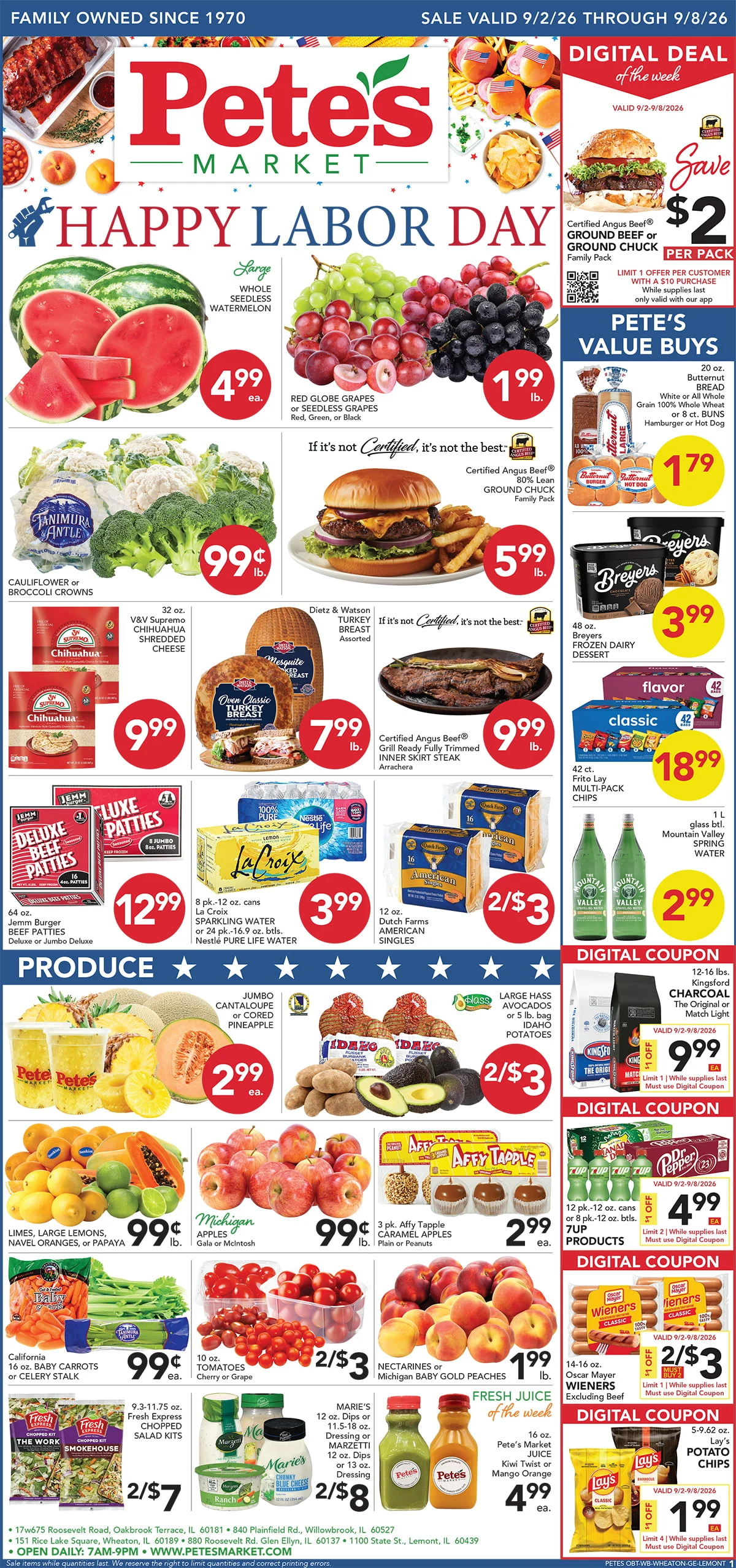 Pete's Market - Wheaton Valid Dates 09/02/2026 - 09/08/2026 | View PDF - Page 1