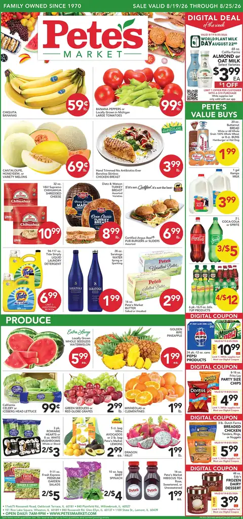 Valid Dates 08/19/2026 - 08/25/2026 | View PDF