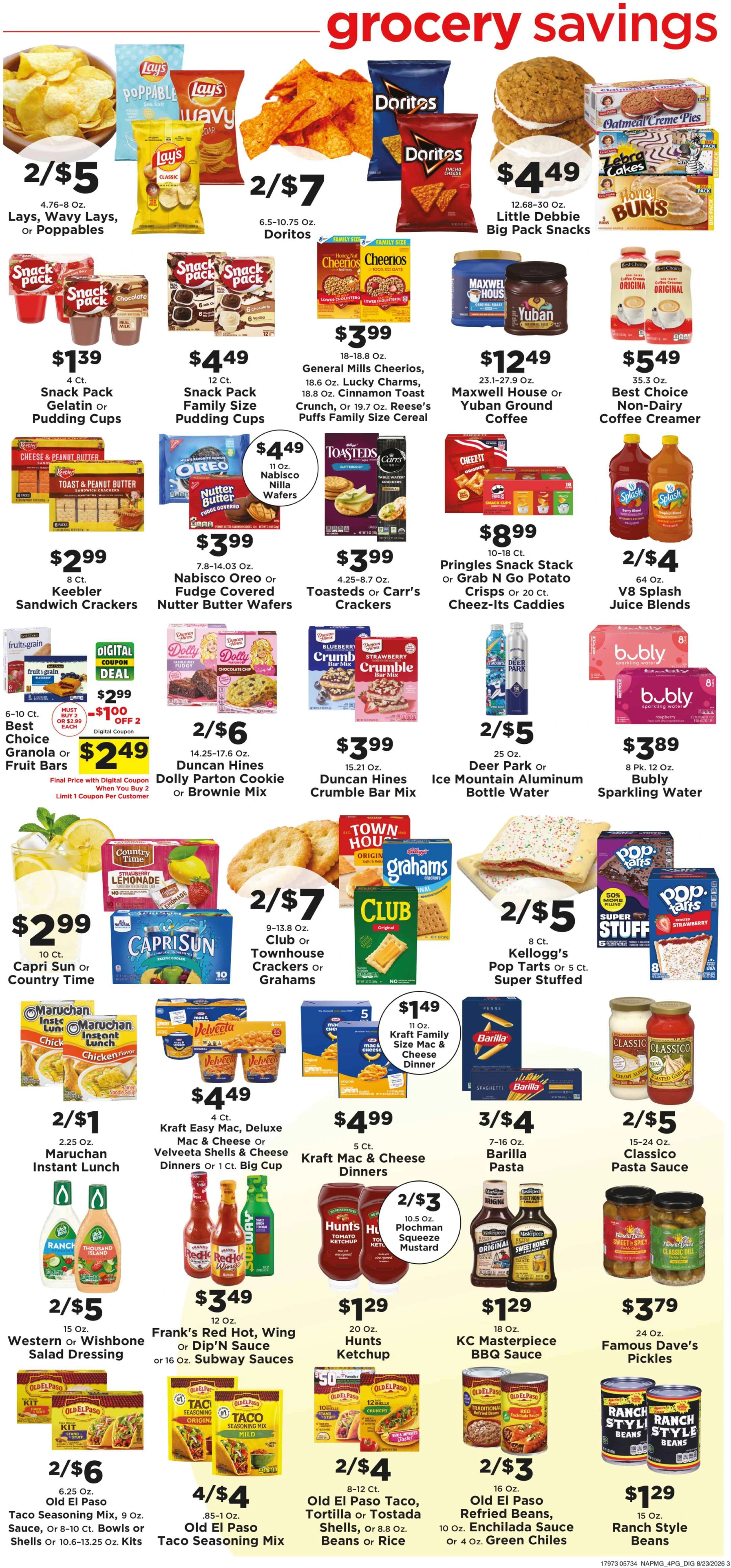 Phillips Family Grocery Hiseville Current Ad - Page 3