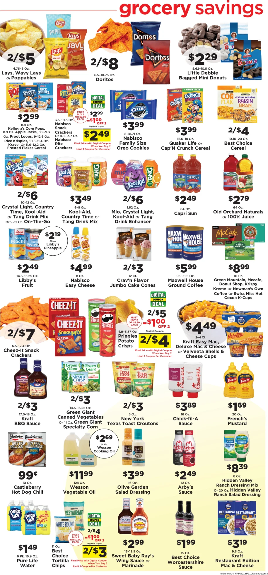 Phillips Family Grocery Hiseville Current Ad - Page 3