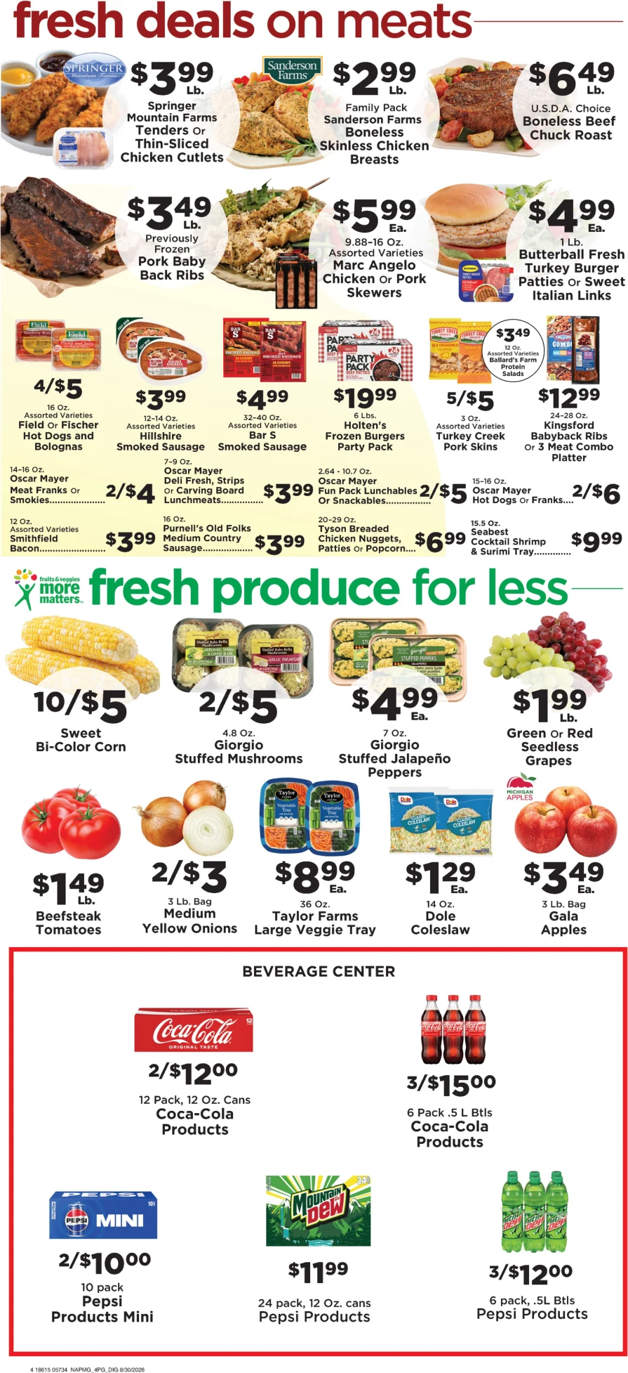 Phillips Family Grocery Hiseville Current Ad - Page 4