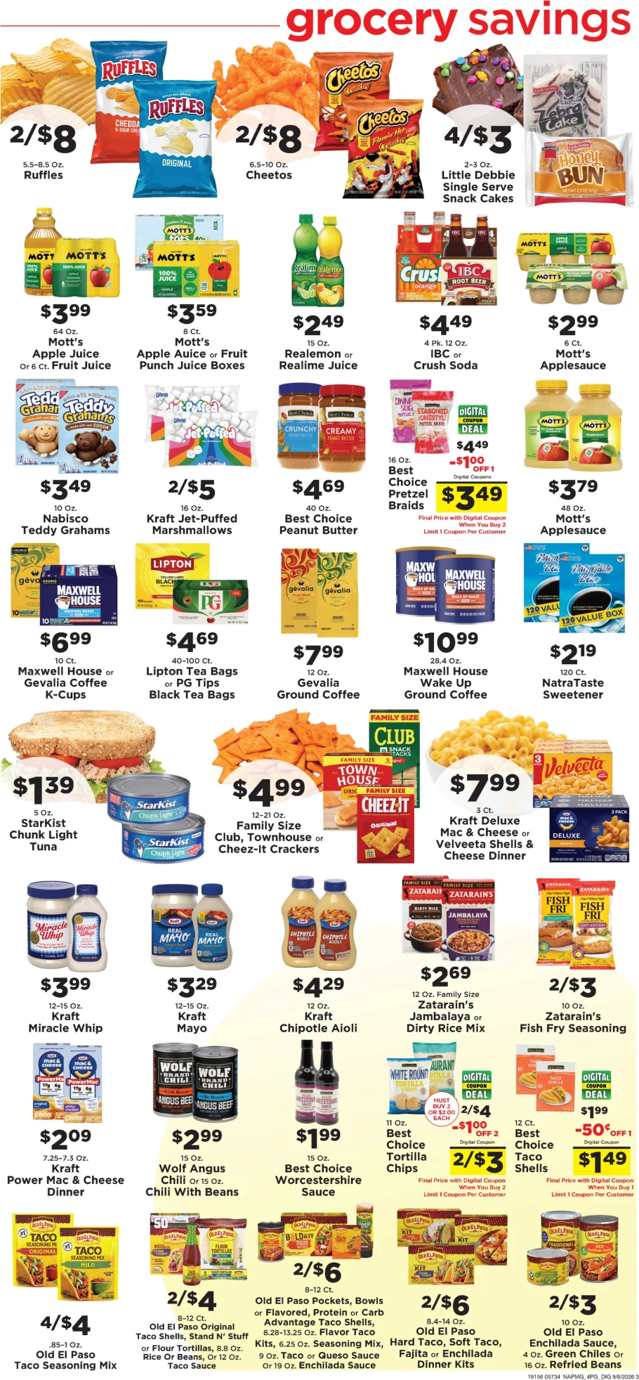 Phillips Family Grocery Hiseville Current Ad - Page 3