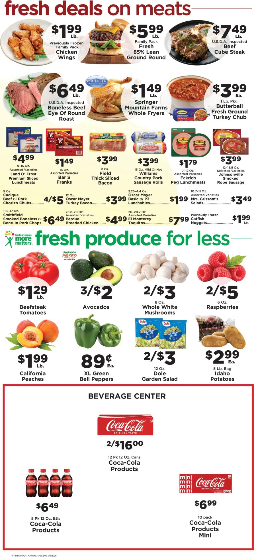 Phillips Family Grocery Hiseville Current Ad - Page 4