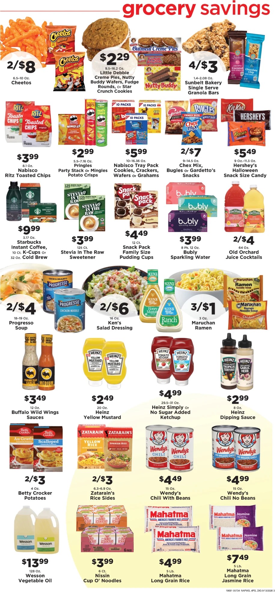 Phillips Family Grocery Hiseville Current Ad - Page 3