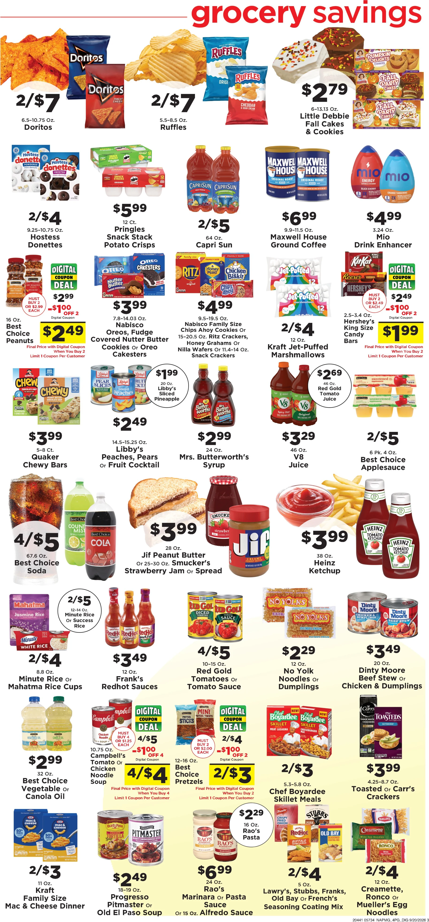 Phillips Family Grocery Hiseville Current Ad - Page 3