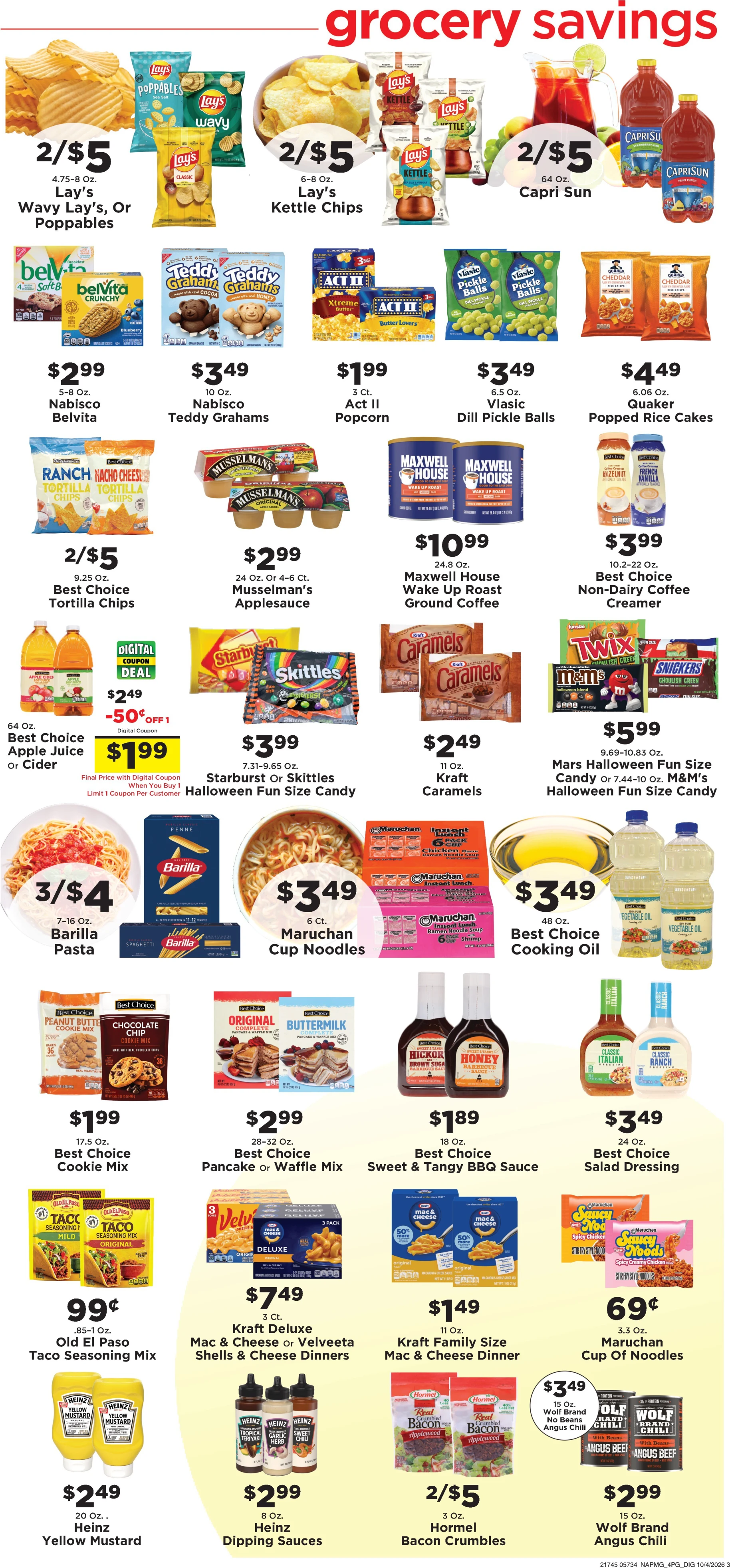 Phillips Family Grocery Hiseville Current Ad - Page 3