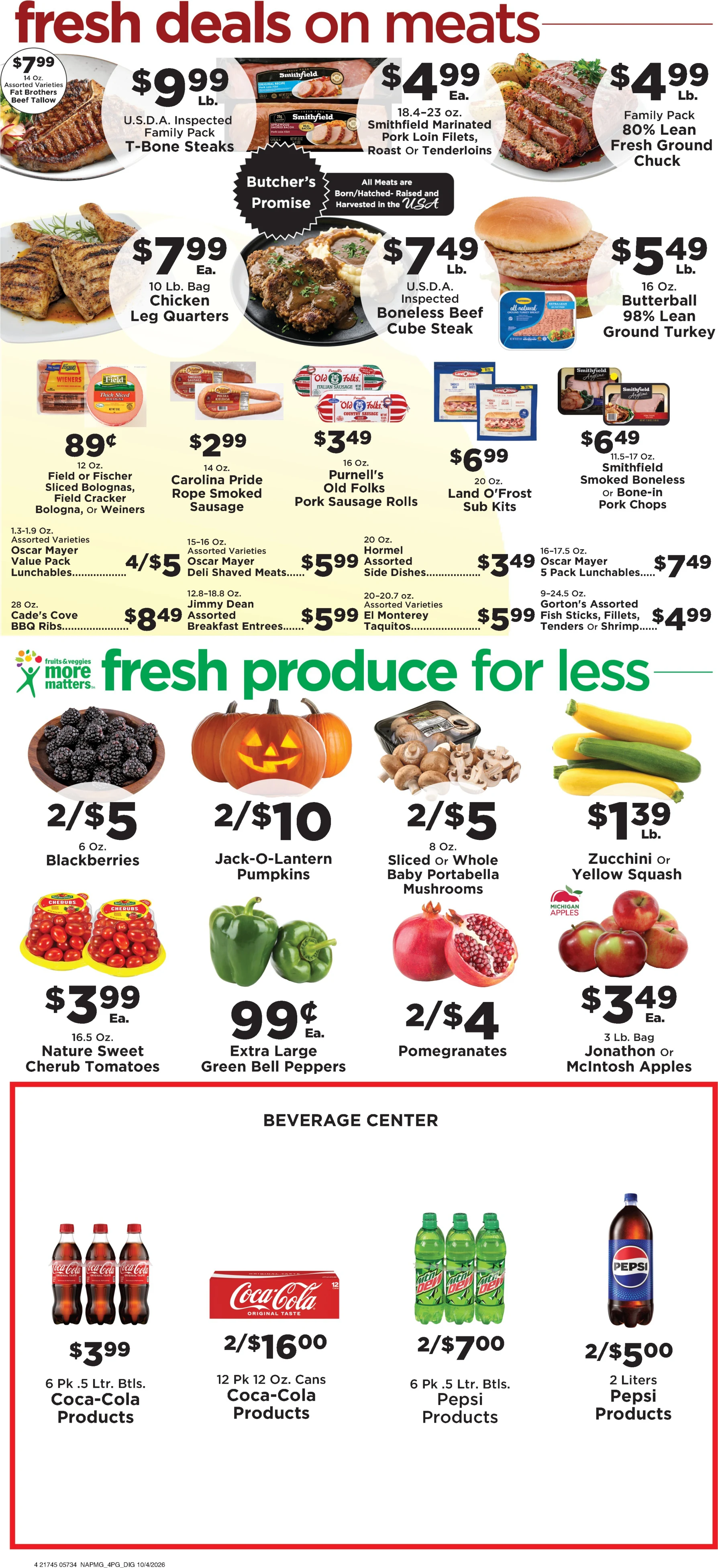 Phillips Family Grocery Hiseville Current Ad - Page 4