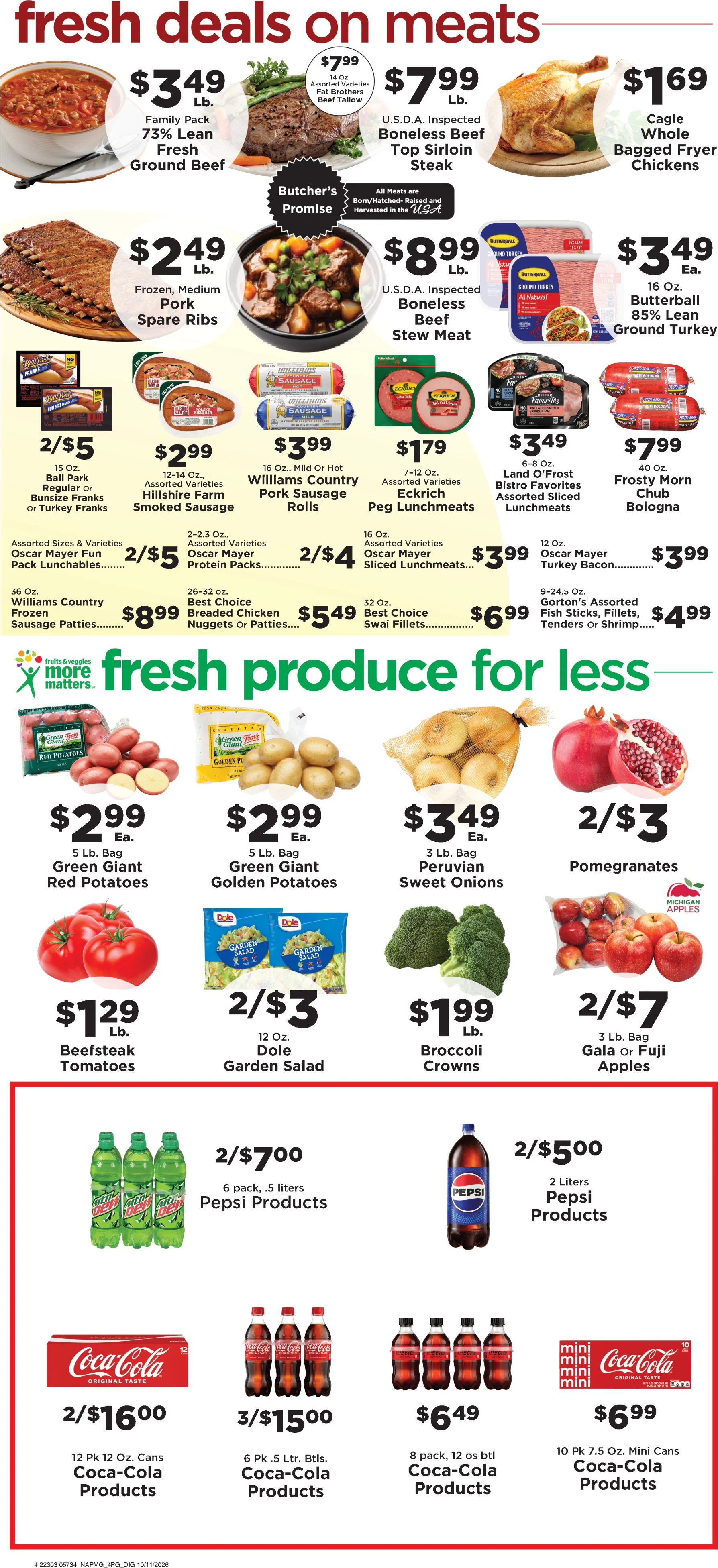 Phillips Family Grocery Hiseville Current Ad - Page 4