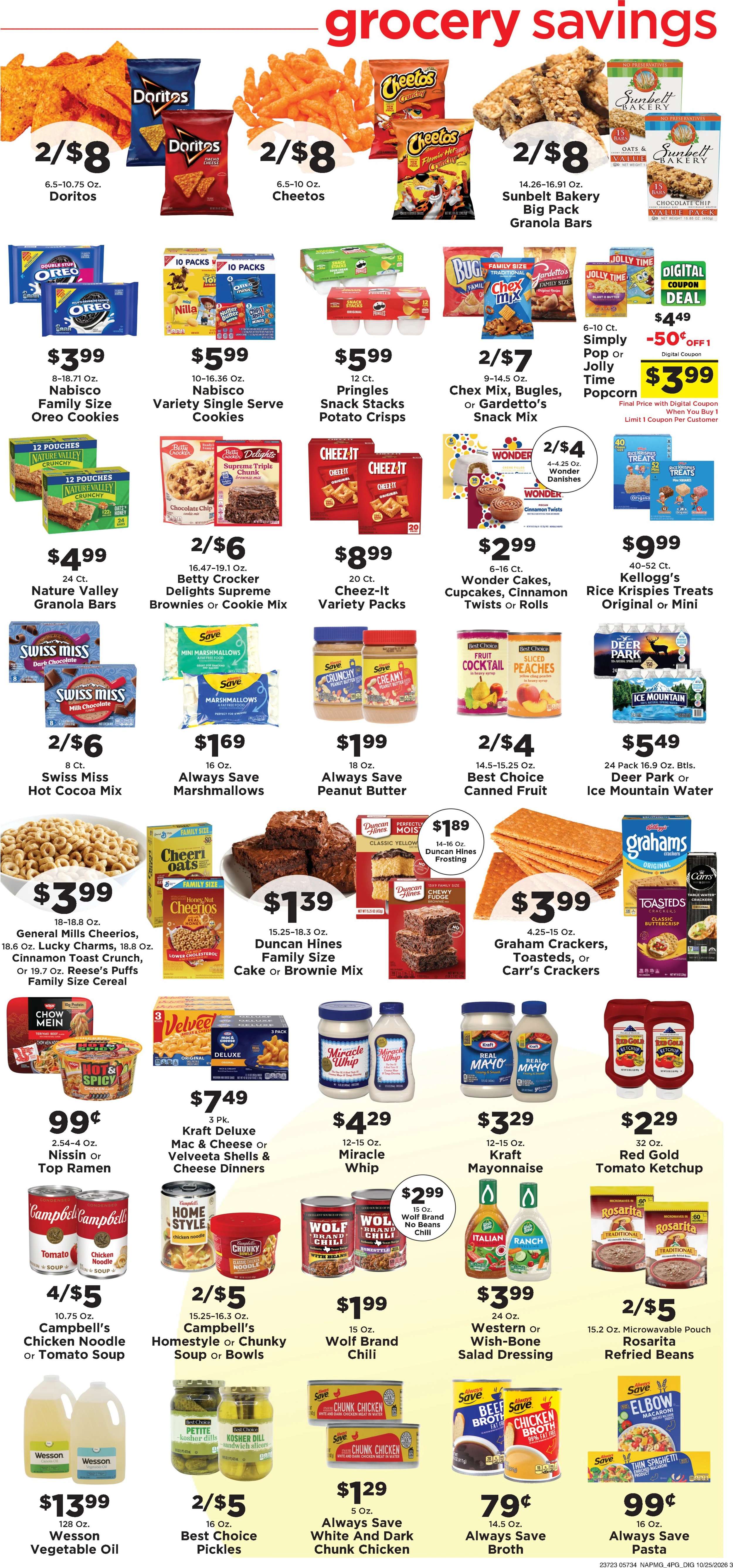 Phillips Family Grocery Hiseville Current Ad - Page 3