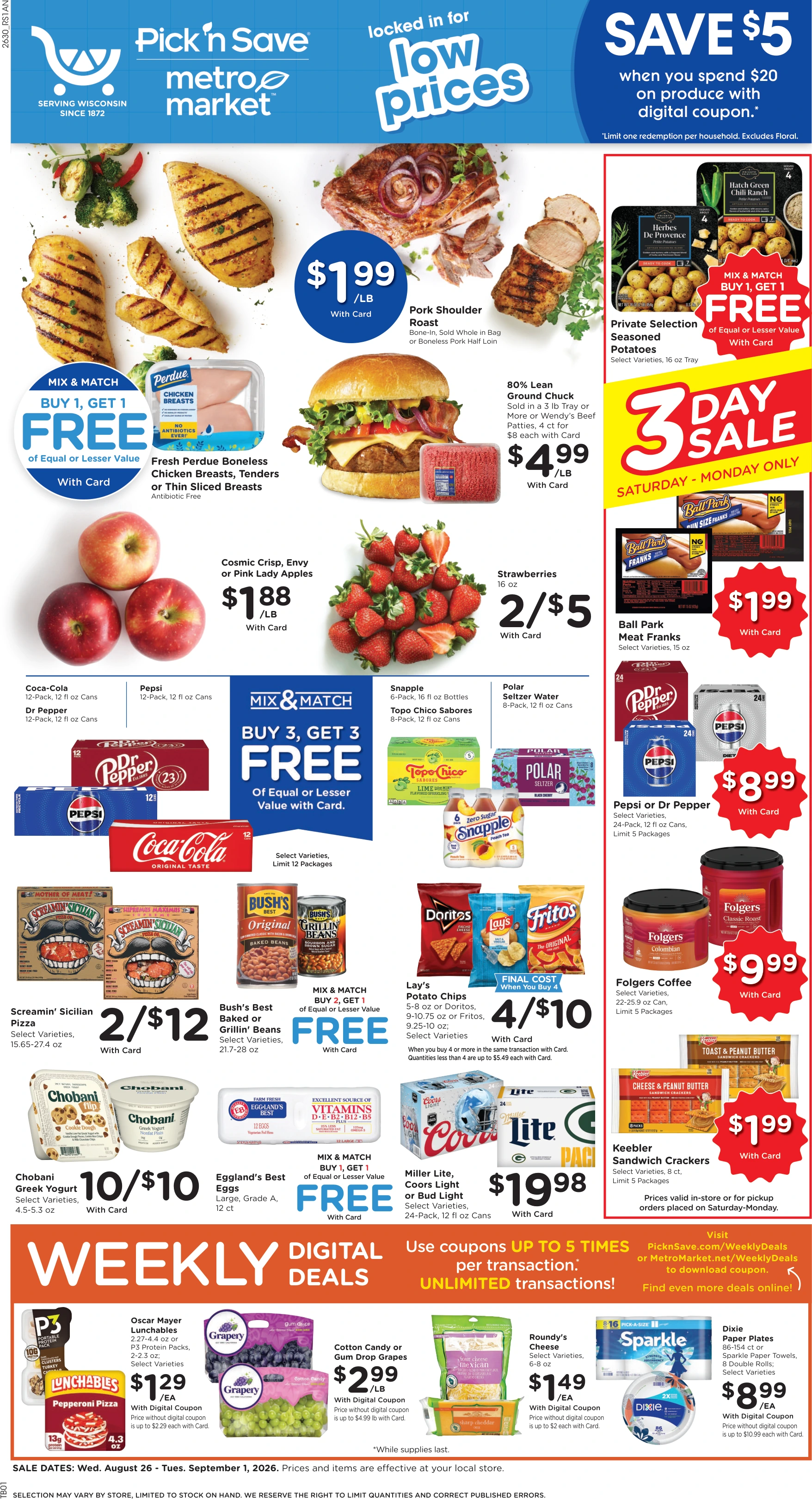 Pick 'n Save Weekly Ad - Page 1