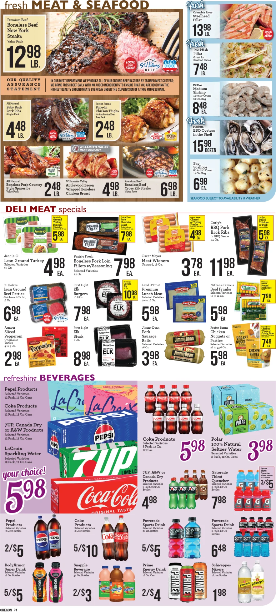 Pioneer Grocery Pioneer Grocery Weekly Ad - Page 4