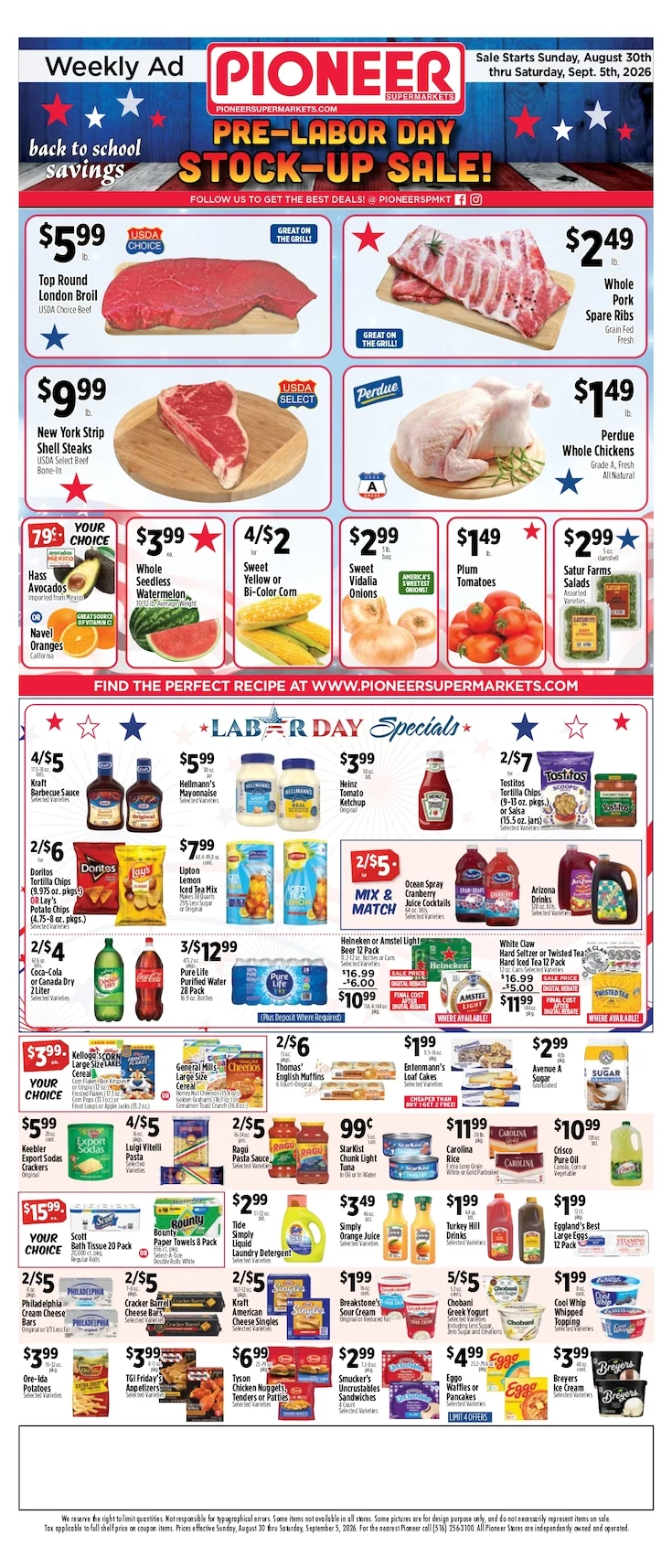 Pioneer Weekly Ad - Page 1