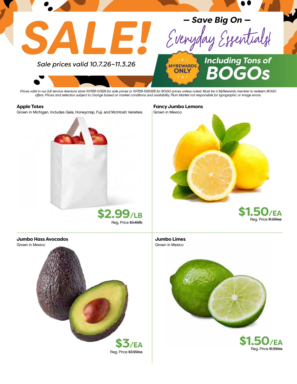 Plum Market - Florida Monthly Sales Flyer - Page 1