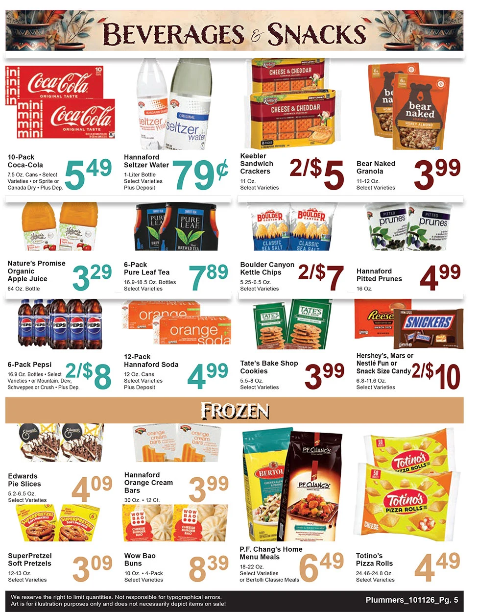 Plummer's Shop 'n Save Weekly Sales Flyer - Page 5