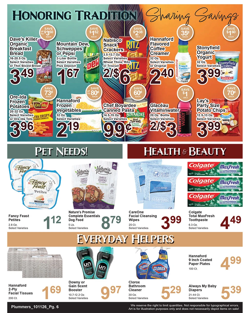 Plummer's Shop 'n Save Weekly Sales Flyer - Page 6