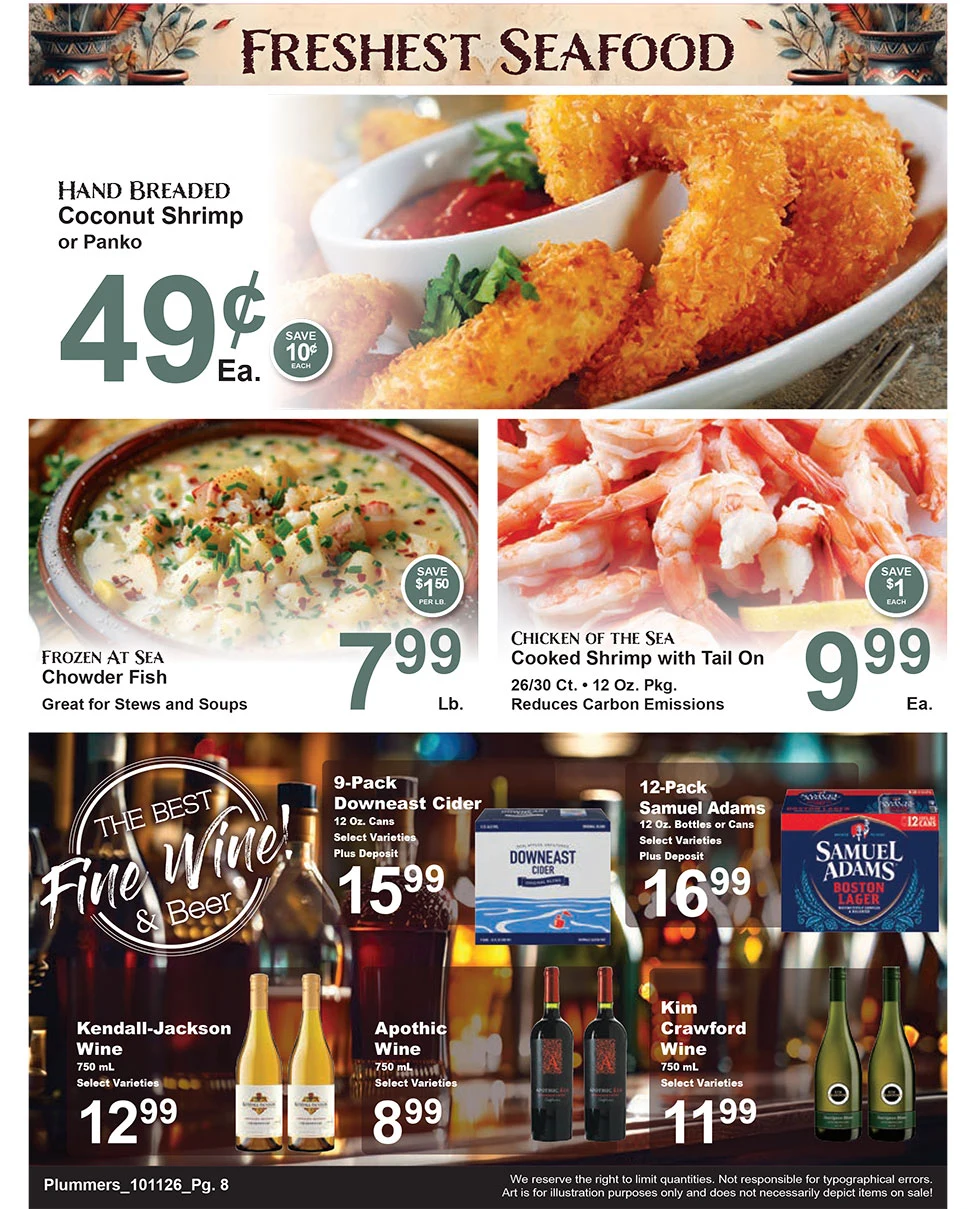 Plummer's Shop 'n Save Weekly Sales Flyer - Page 8