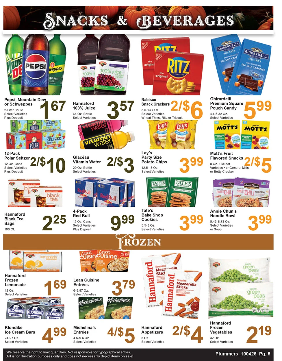 Plummer's Shop 'n Save Weekly Sales Flyer - Page 5