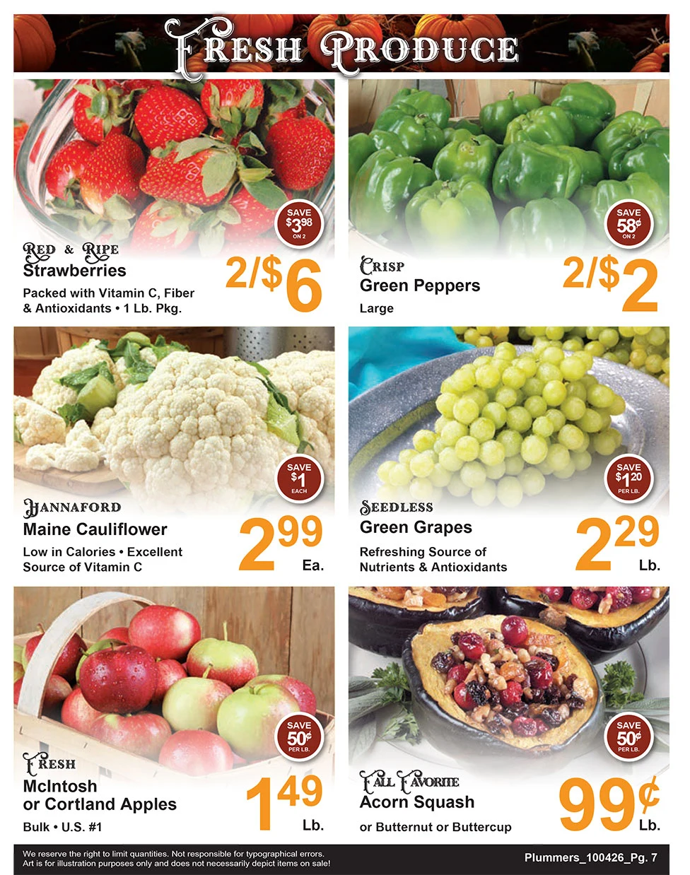 Plummer's Shop 'n Save Weekly Sales Flyer - Page 7