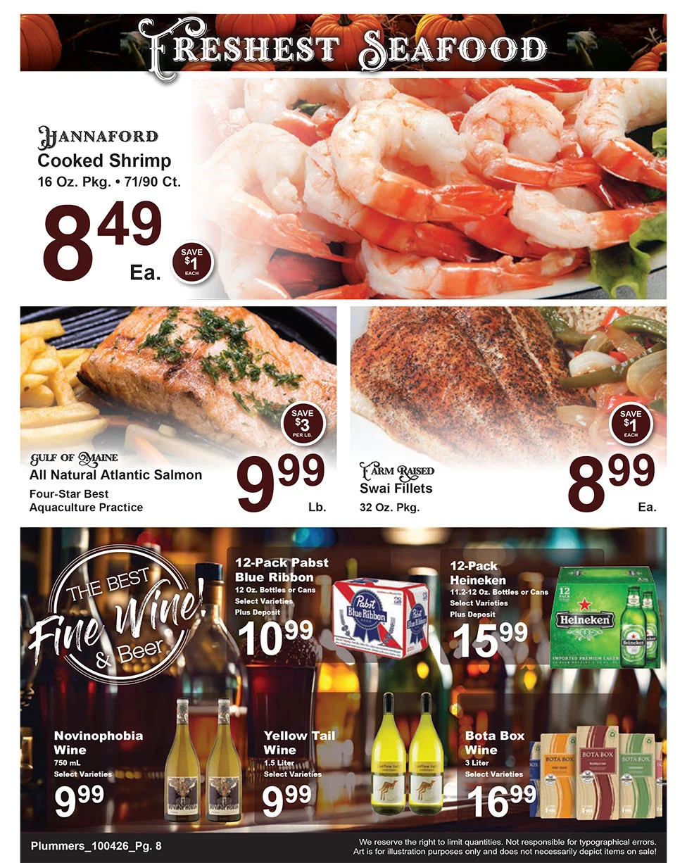 Plummer's Shop 'n Save Weekly Sales Flyer - Page 8