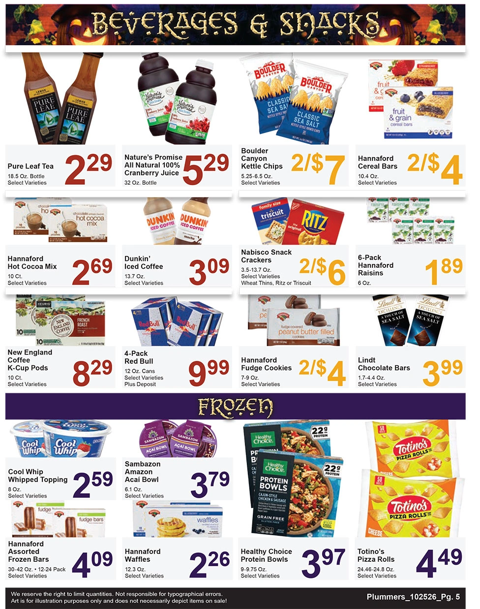 Plummer's Shop 'n Save Weekly Sales Flyer - Page 5