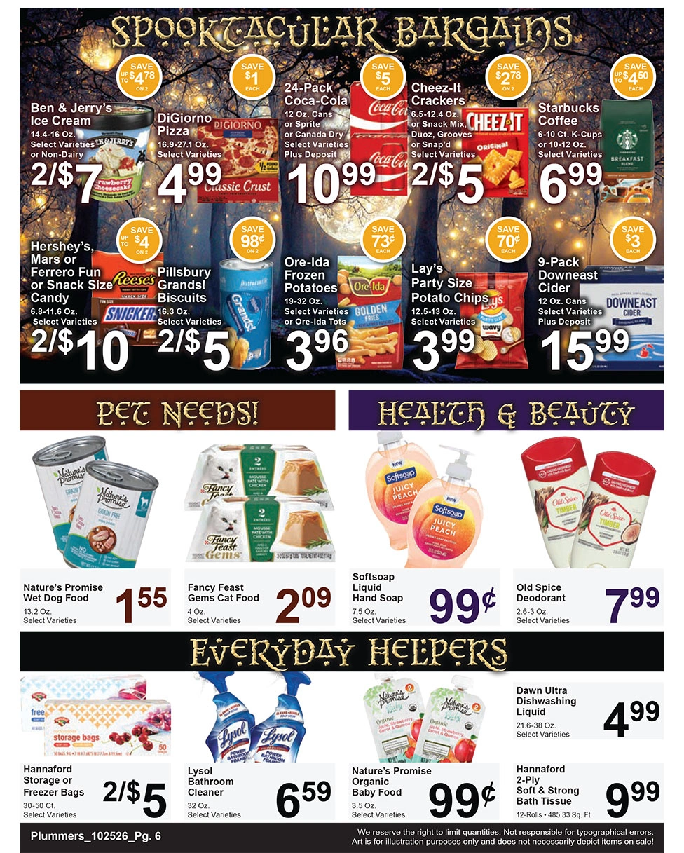 Plummer's Shop 'n Save Weekly Sales Flyer - Page 6