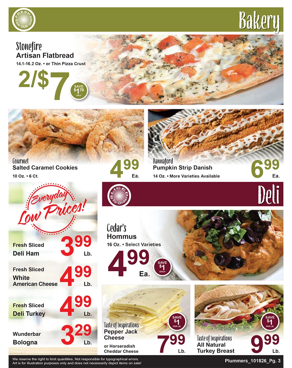 Plummer's Shop 'n Save Weekly Sales Flyer - Page 3