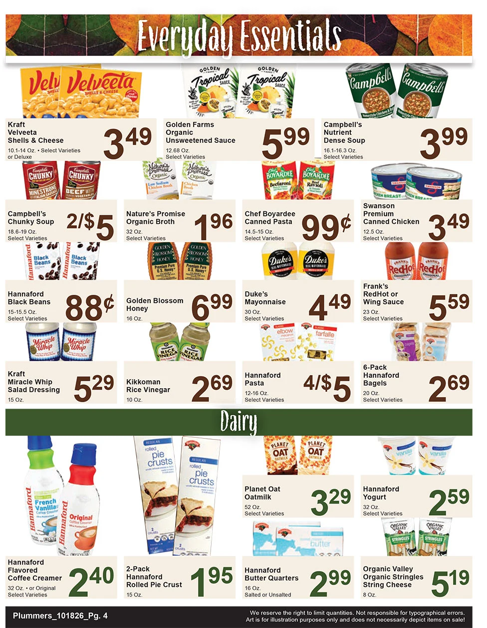 Plummer's Shop 'n Save Weekly Sales Flyer - Page 4